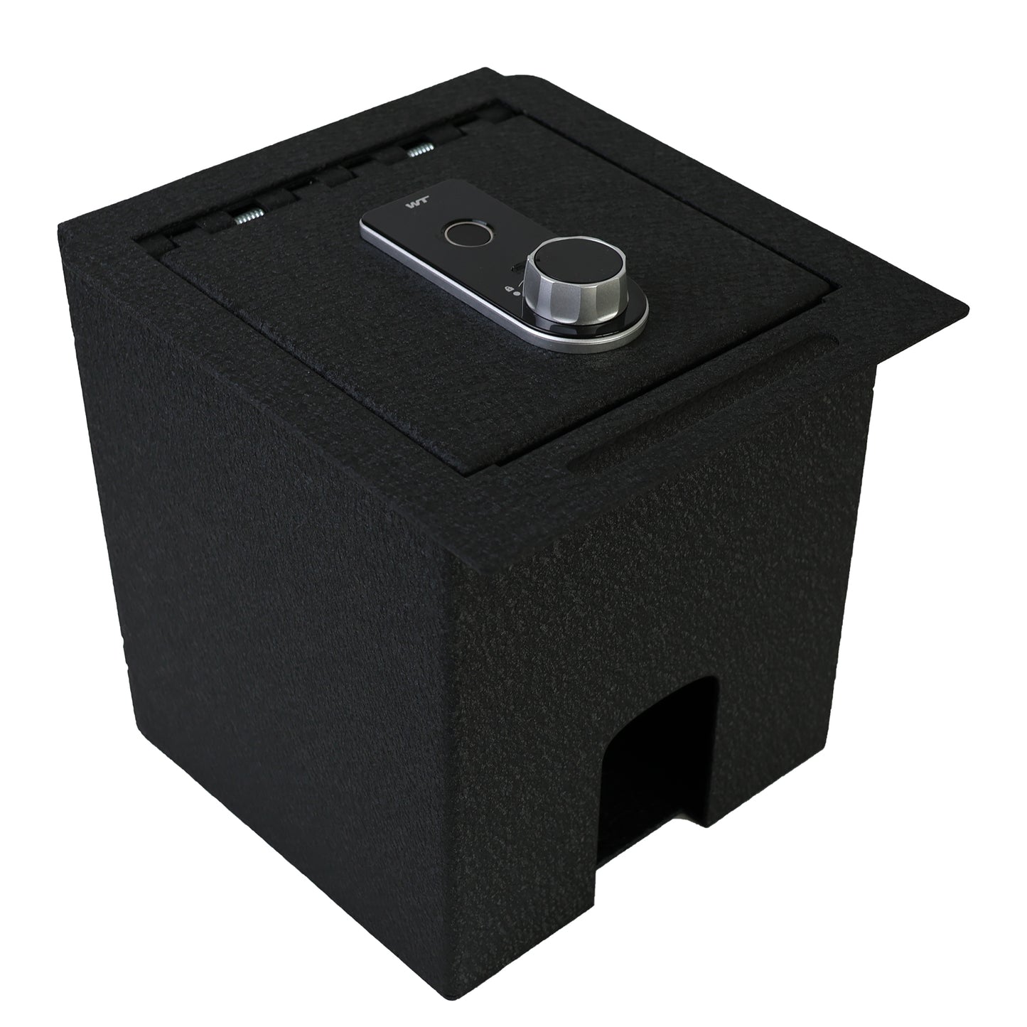 Console Safe Vault Box for Toyota Tacoma (Fingerprint Lock with Key): 2016-2023