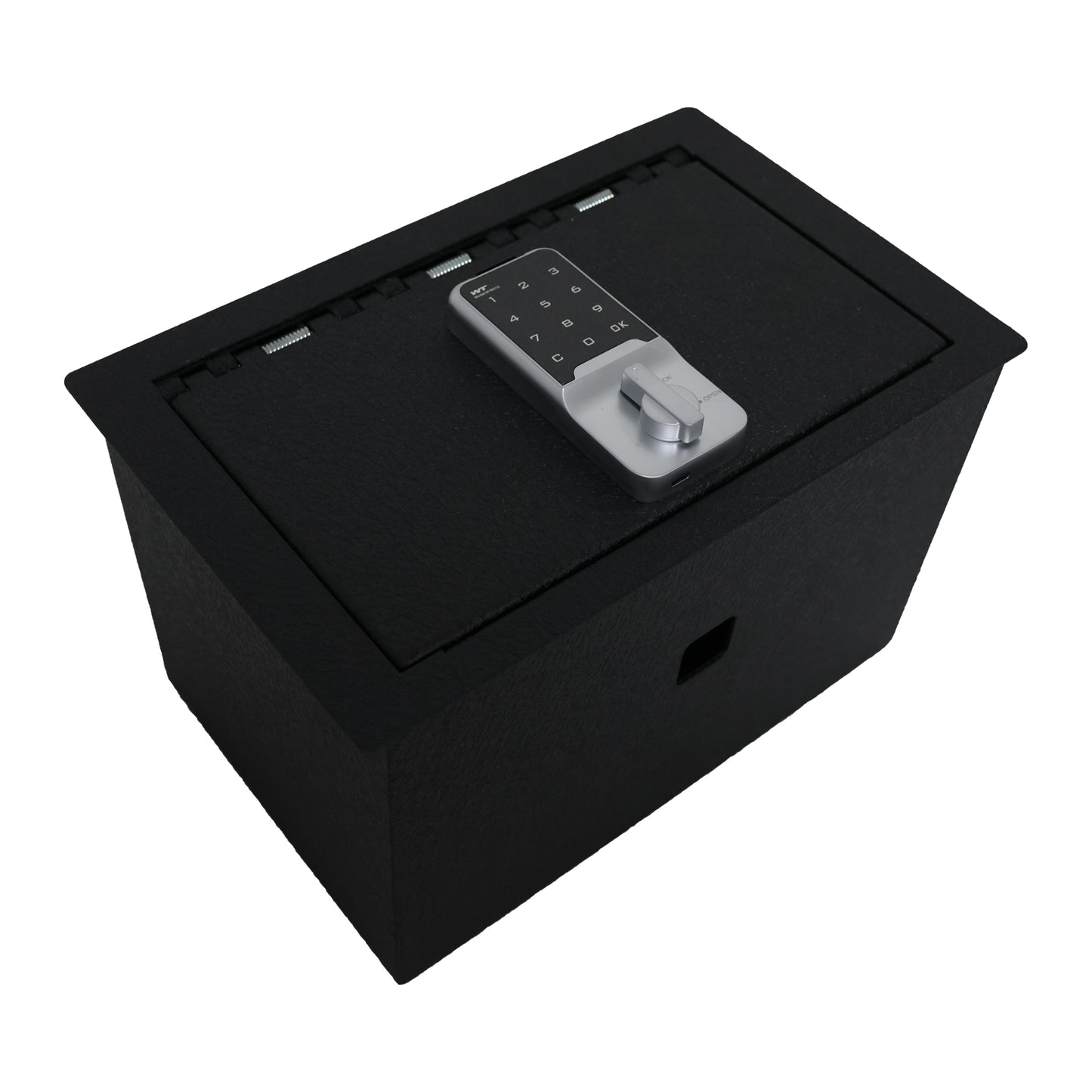 Console Safe Vault Box for Chevrolet Suburban (Electronic Keypad Lock): 2015-2020