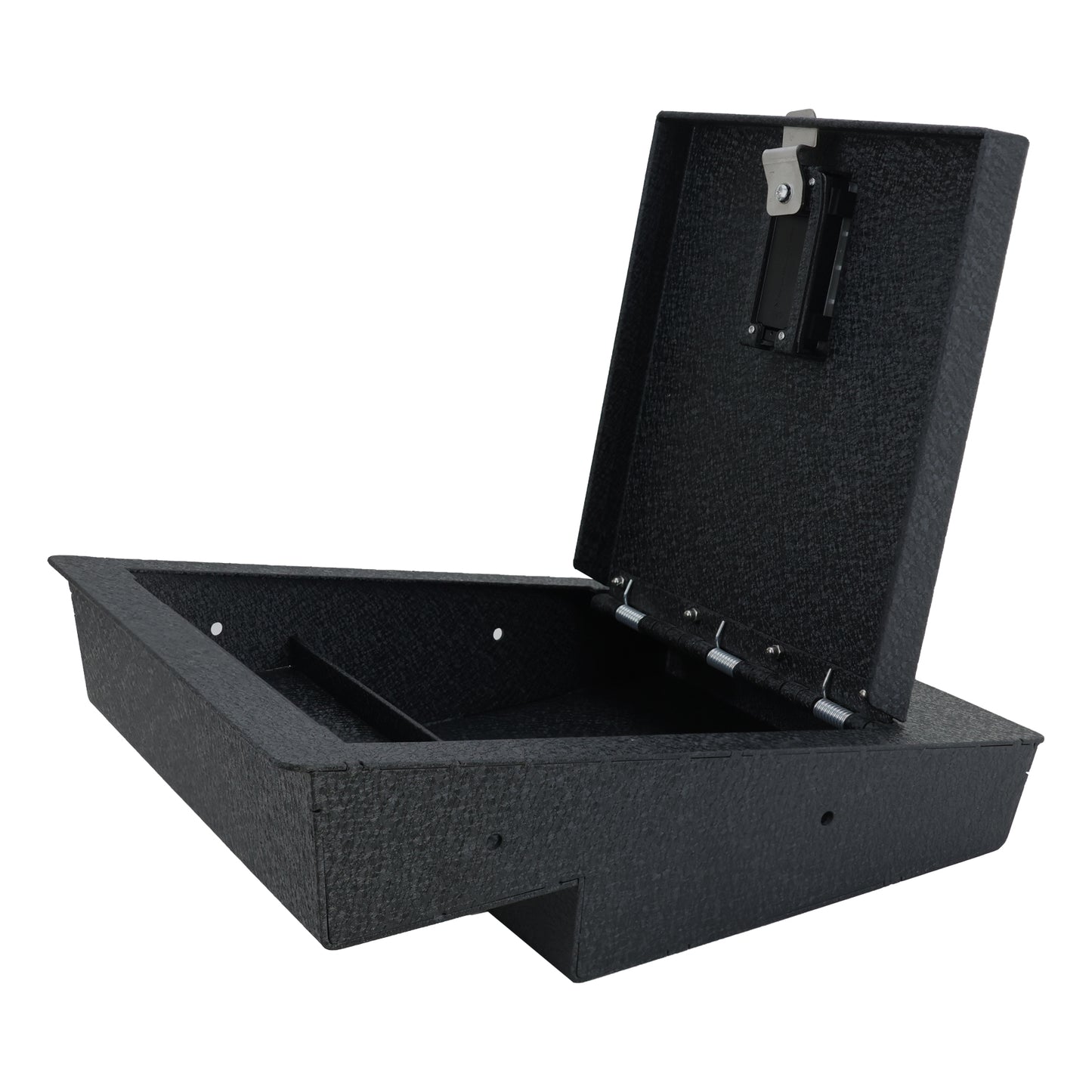 Underseat Console Safe Vault Box for Chevrolet Silverado 1500 (Fingerprint Lock with Key): 2014-2018