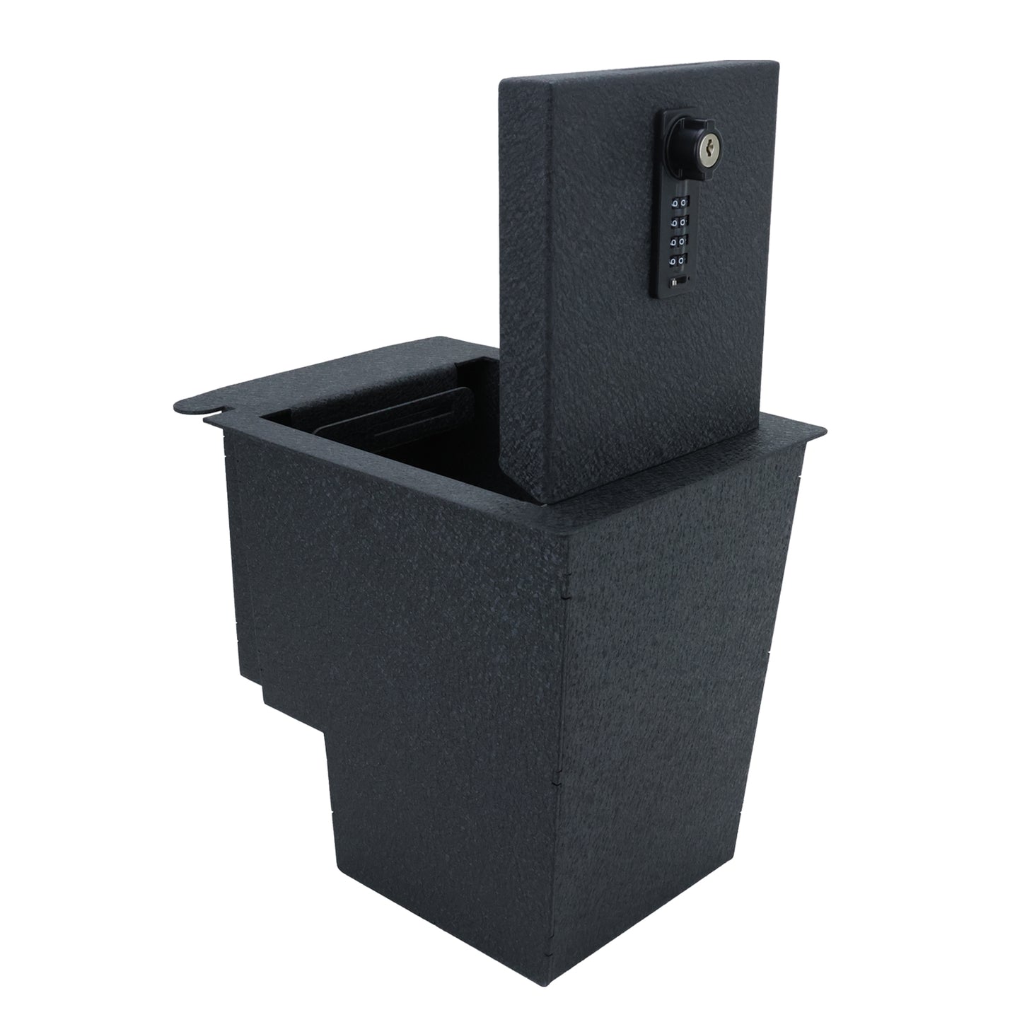 Console Safe Vault Box for Toyota 4Runner (4-Digit Combo Lock With Key): 2010-2024