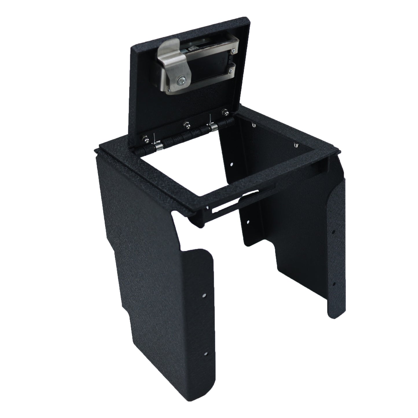 Console Safe Vault Box for Ford Ranger (Fingerprint Lock with Key): 2019-2023