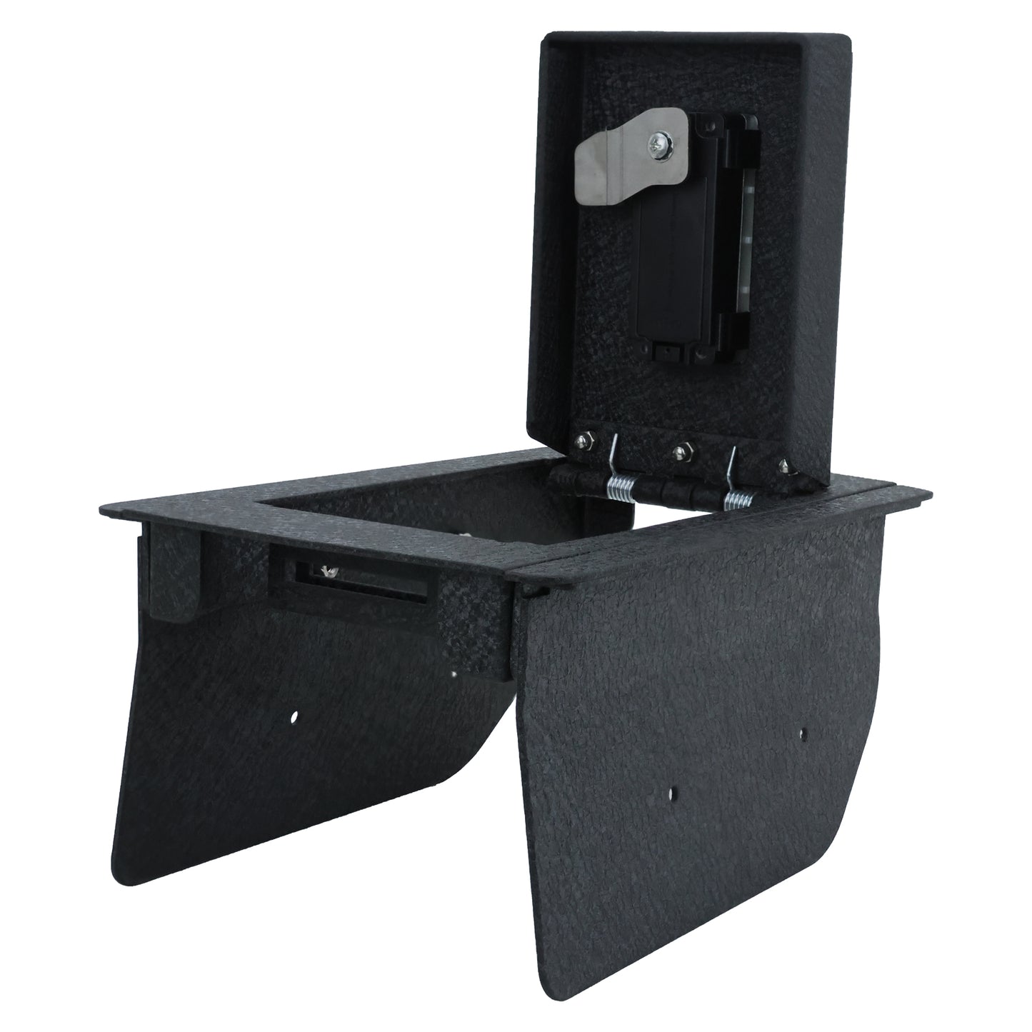 Console Safe Vault Box for Jeep Grand Cherokee without CD (Fingerprint Lock with Key): 2011-2022