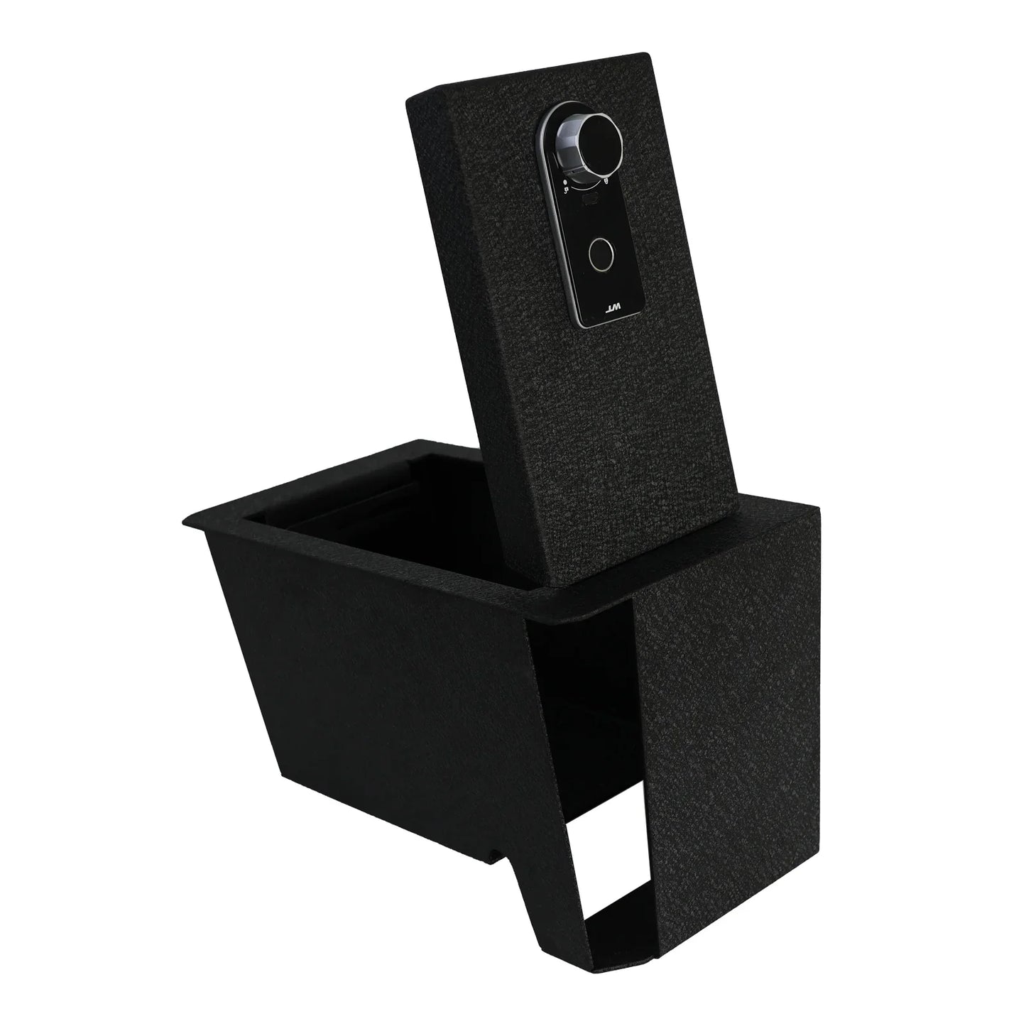 Console Safe Vault Box for Toyota Tundra (Fingerprint Lock with Key): 2022-2026