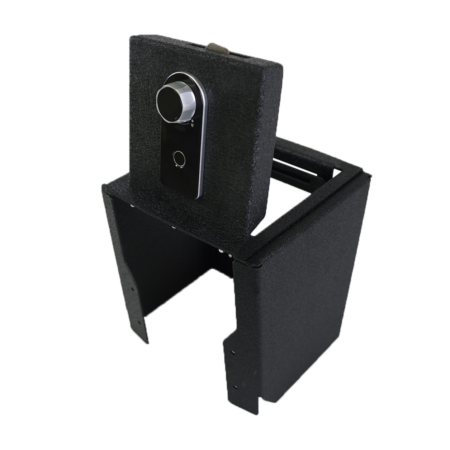 Console Safe Vault Box for Ford Maverick (Fingerprint Lock with Key): 2022-2025