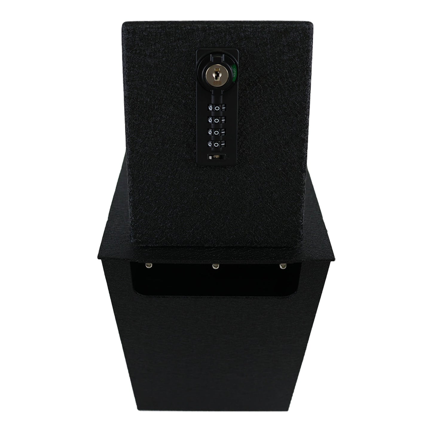 Console Safe Vault Box for Hyundai Tucson Not Limted (4-Digit Combo Lock with Key): 2022-2024