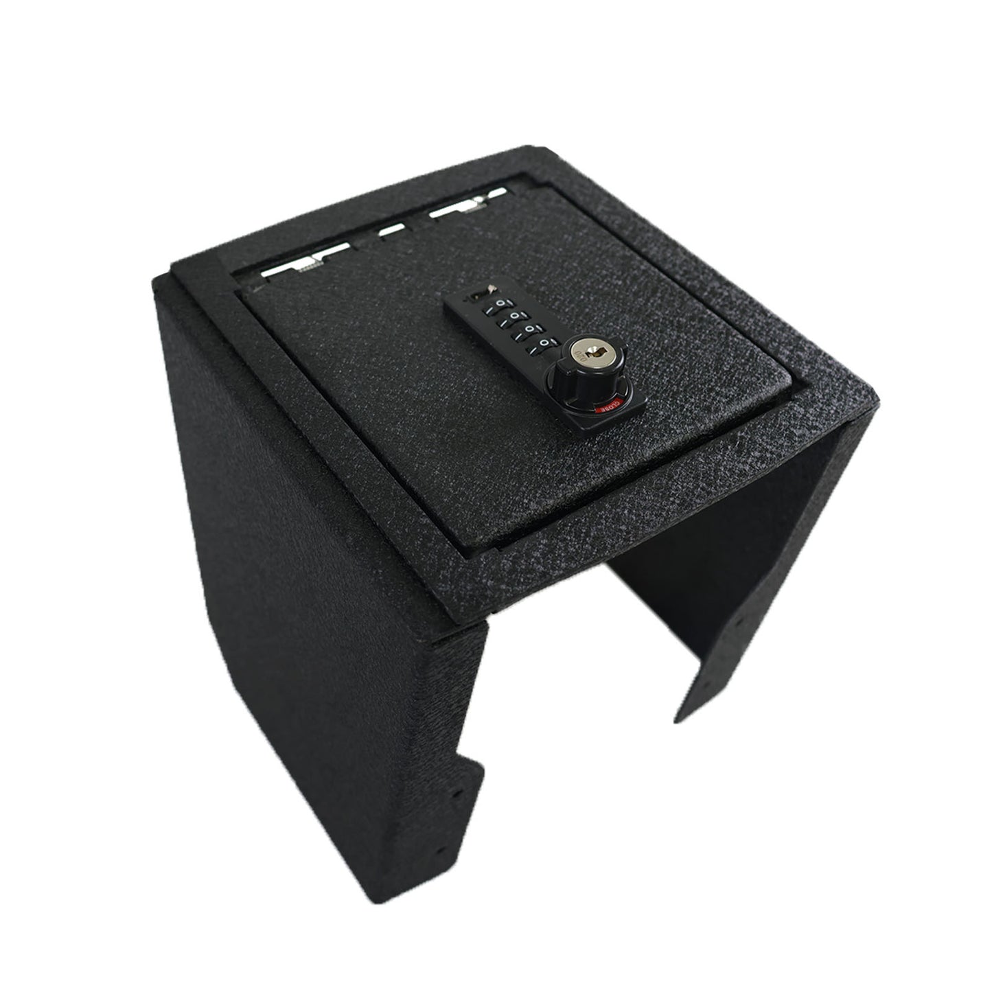 Console Safe Vault Box for Ford Maverick (4-Digit Combo Lock with Key): 2022-2025