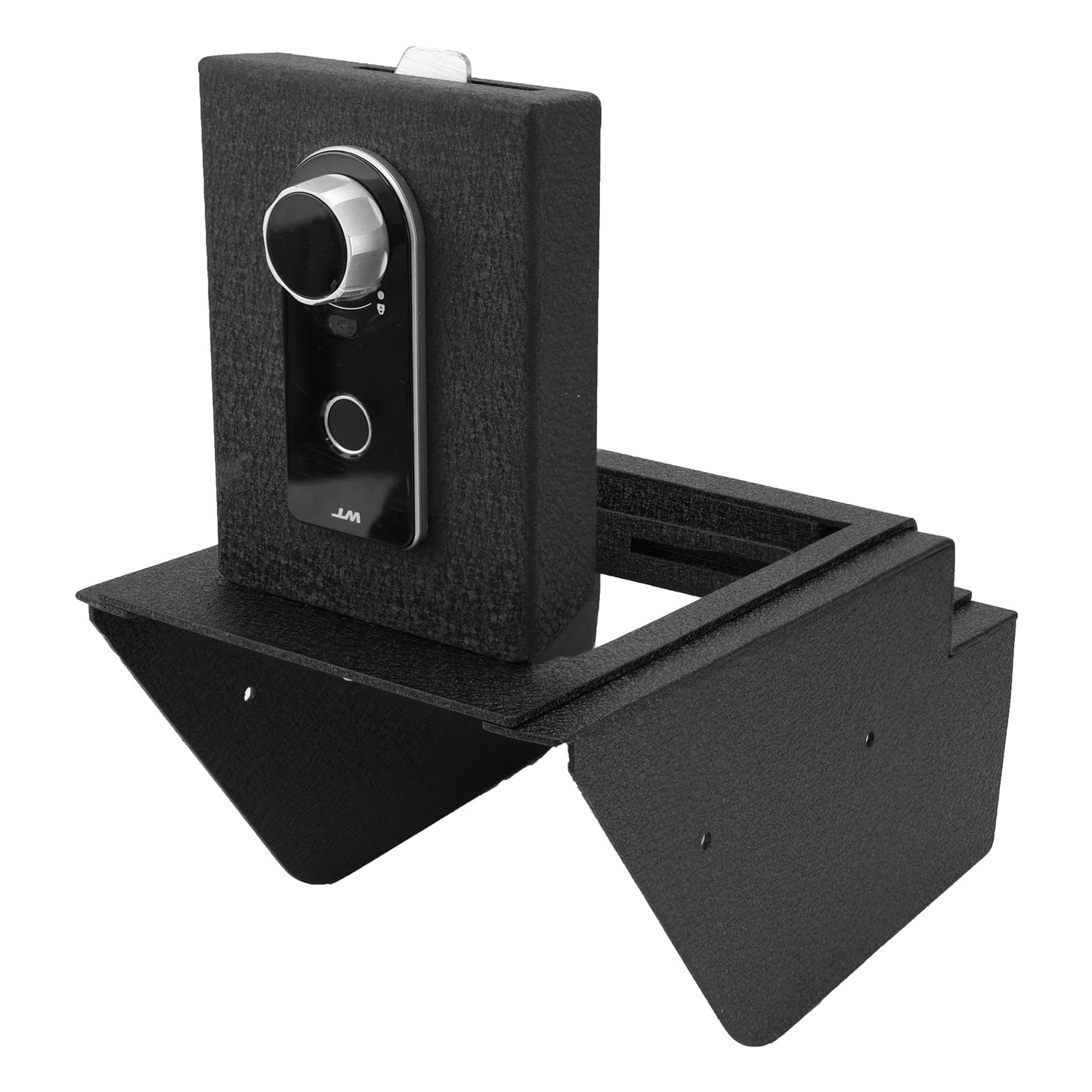 Console Safe Vault Box for Benz G550 (Fingerprint Lock with Key): 2019-2025