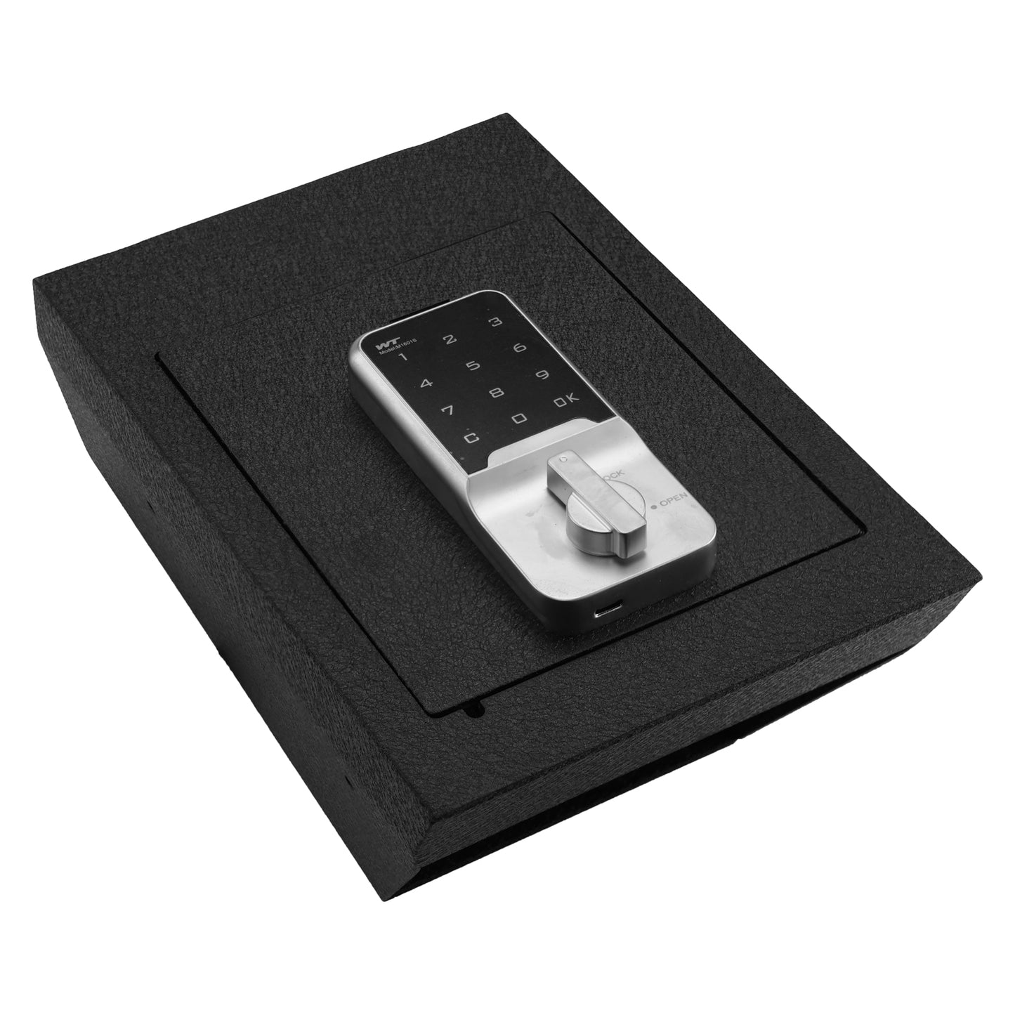 Pro Console Safe Vault Box for Tesla Model X (Electronic Keypad Lock): 2021-2025