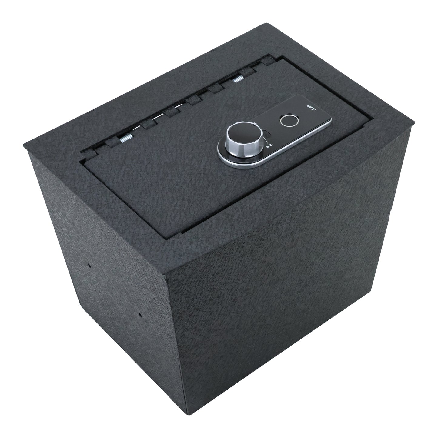 Rear Center Console Safe Vault Box for Lincoln Navigator (Fingerprint Lock with Key): 2018-2024