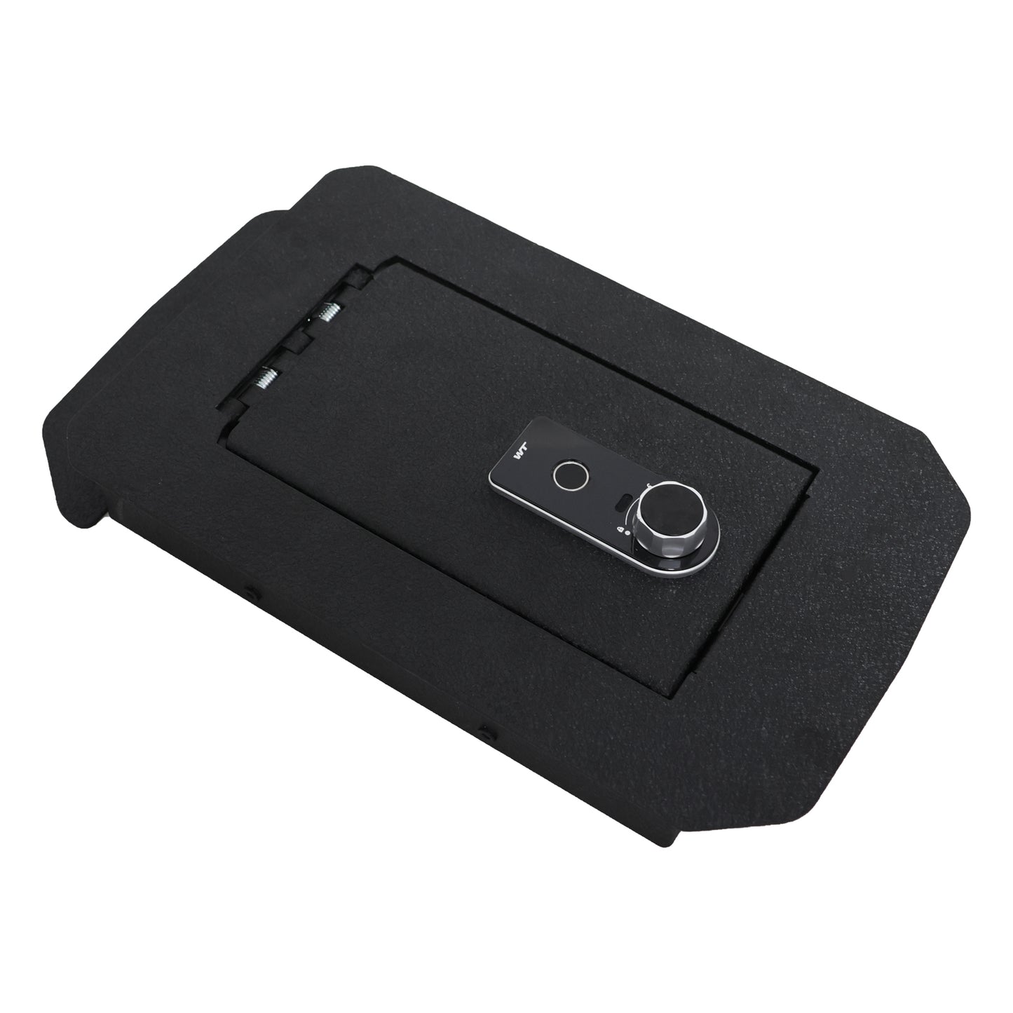 Console Safe Vault Box for Toyota Highlander (Fingerprint Lock with Key): 2014-2019