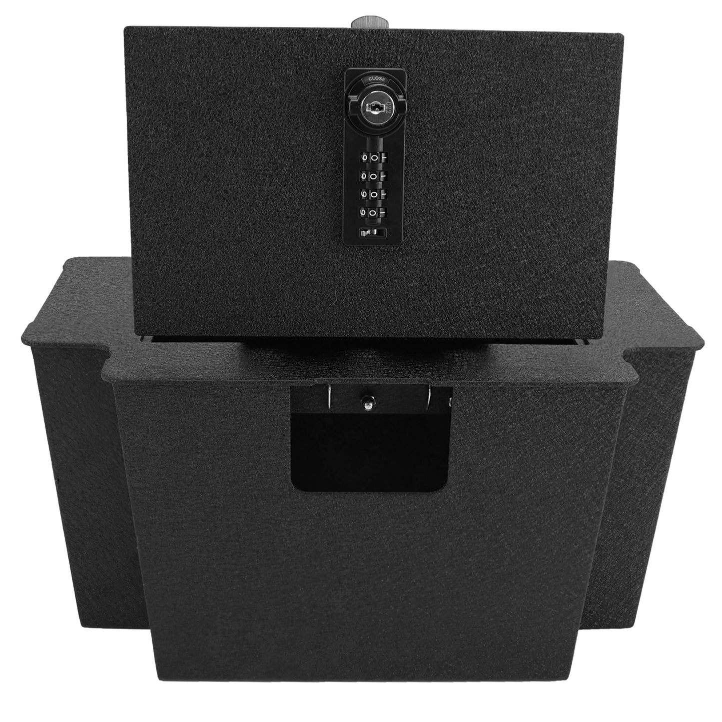 Pro Console Safe Vault Box for Chevrolet Silverado (4-Digit Combo Lock With Key): 2023-2026