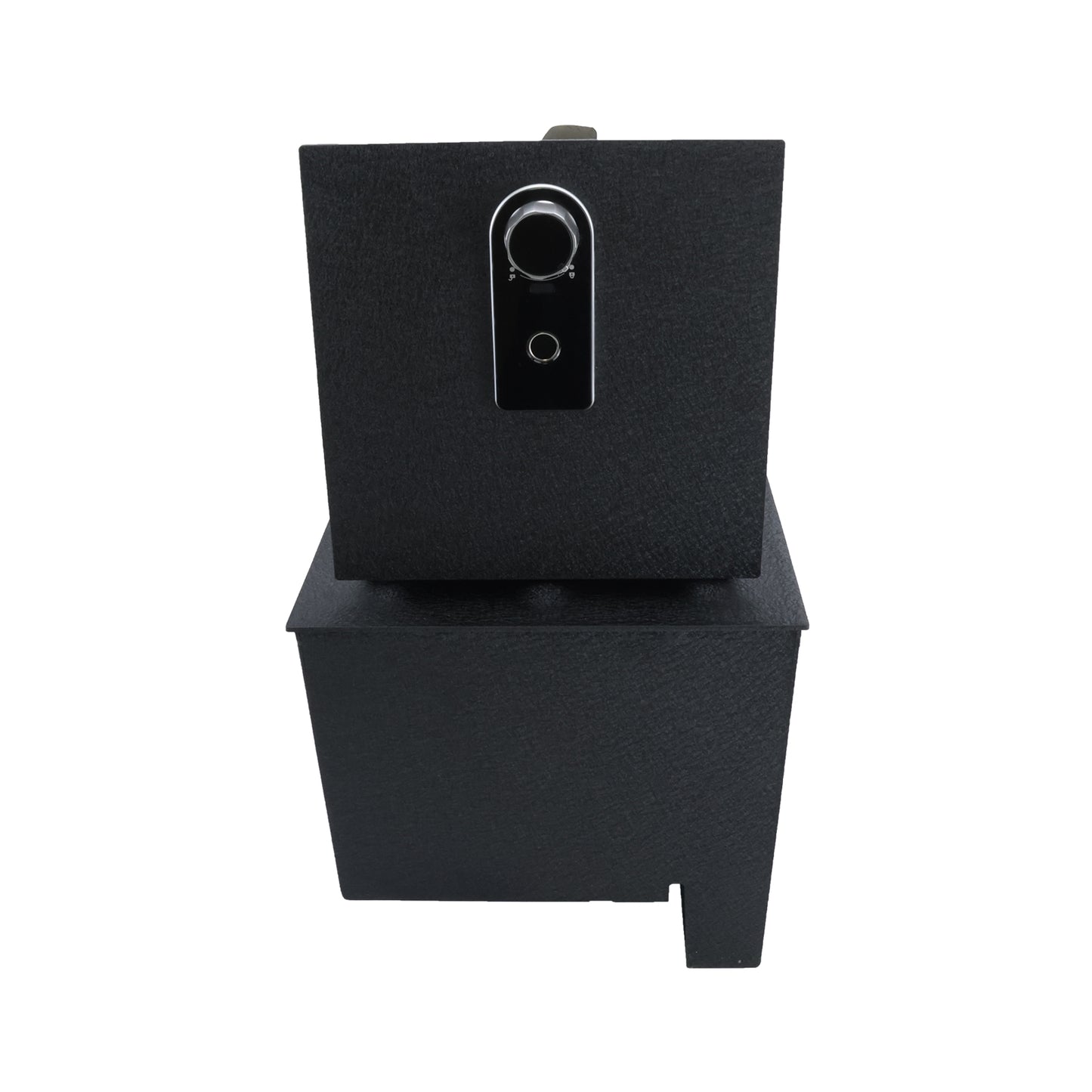 Pro Console Safe Vault Box for Nissan Titan (Fingerprint Lock with Key): 2016-2025