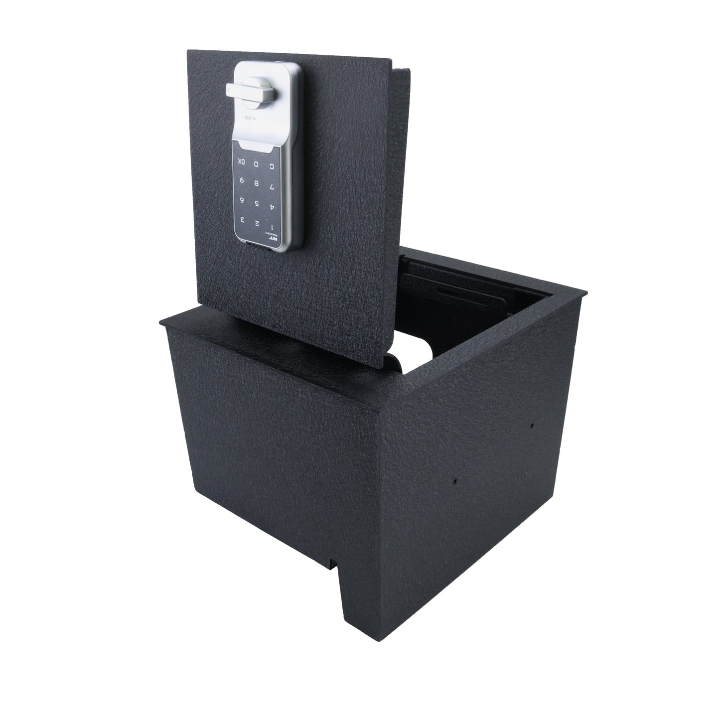 Pro Console Safe Vault Box for Nissan Titan (Electronic Keypad Lock): 2016-2025