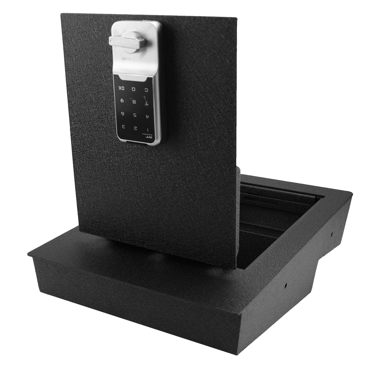 Pro Underseat Console Safe Vault Box for Chevrolet Silverado 1500 (Electronic Keypad Lock): 2014-2018
