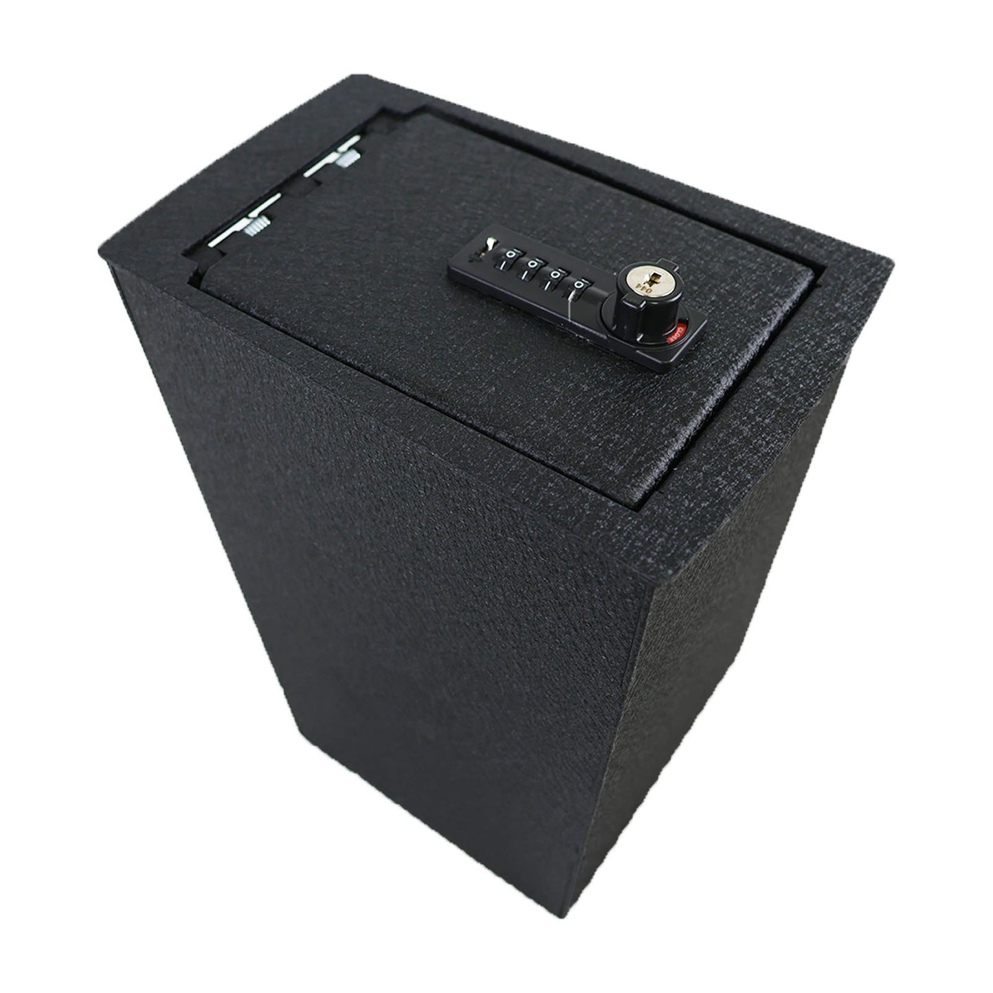 Console Safe Vault Box for Hyundai Santafe (4-Digit Combo Lock with Key): 2021-2023