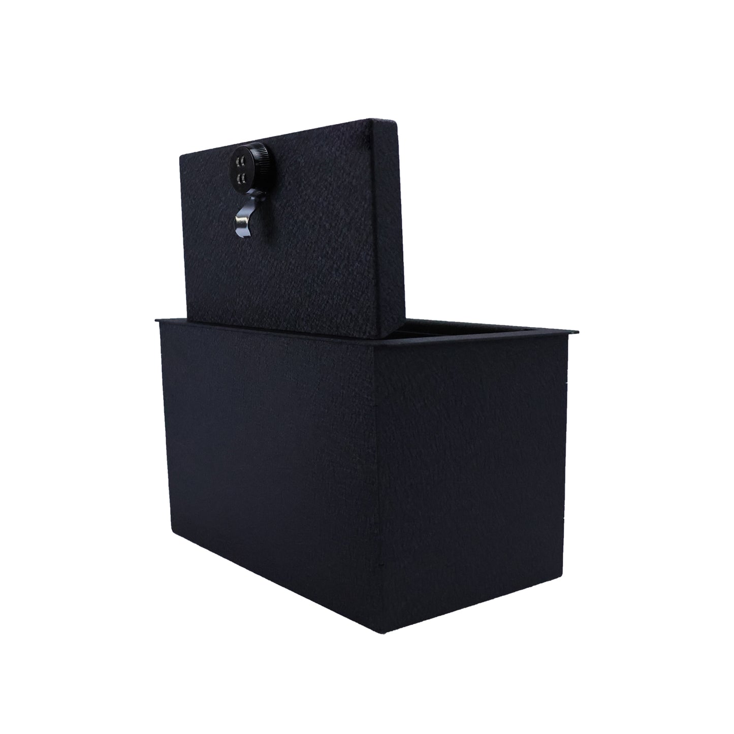 Console Safe Vault Box for Chevrolet Suburban (4-Digit Combo Lock): 2015-2020