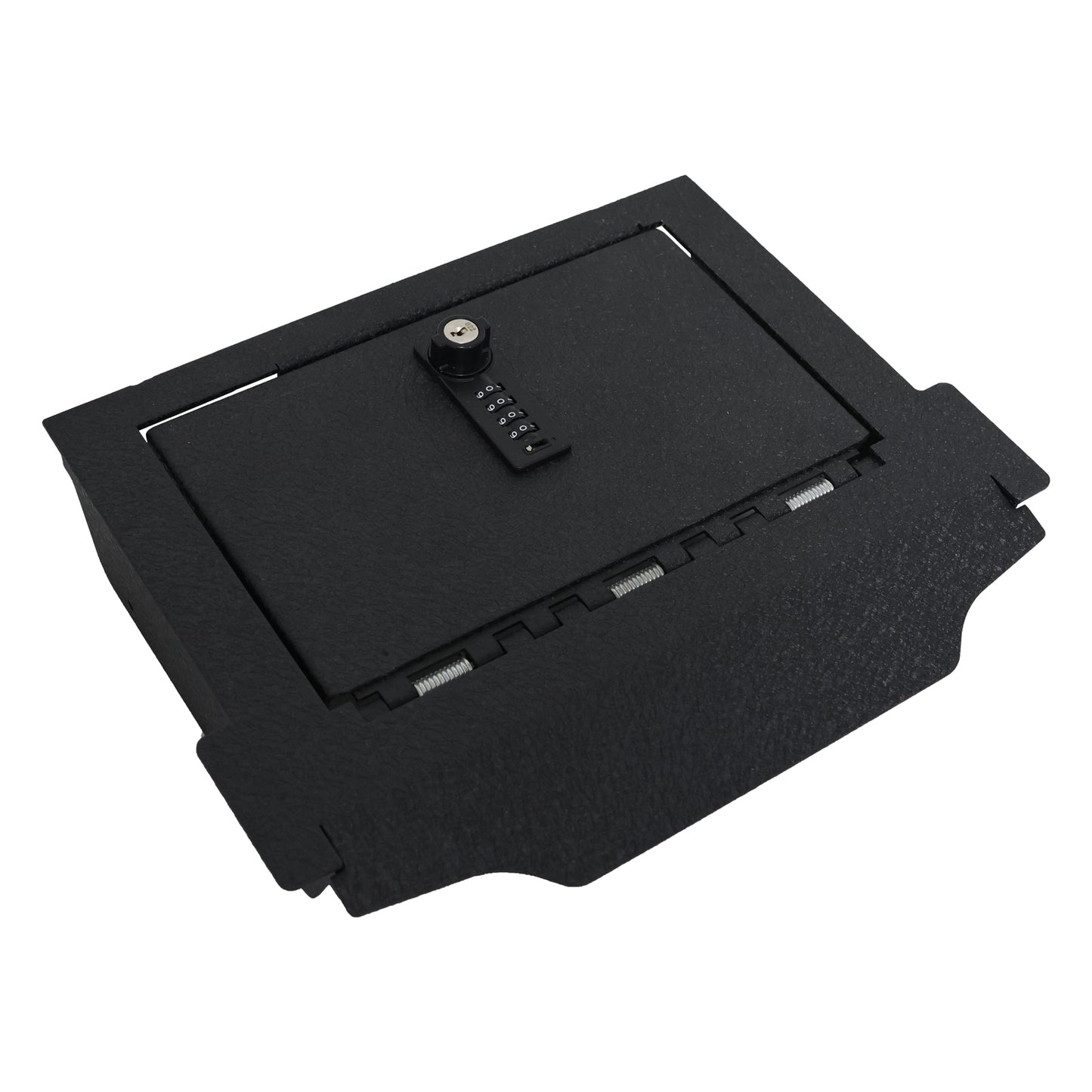 Console Safe Vault Box for Dodge Ram TRX (4-Digit Combo Lock with Key): 2021-2024