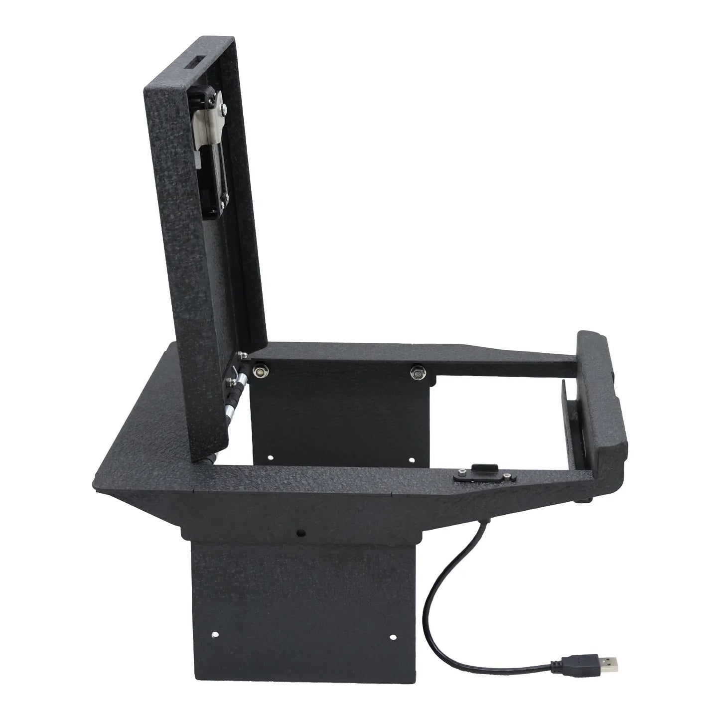 Console Safe Vault Box for Ford F150 (Fingerprint Lock with Key): 2021-2024
