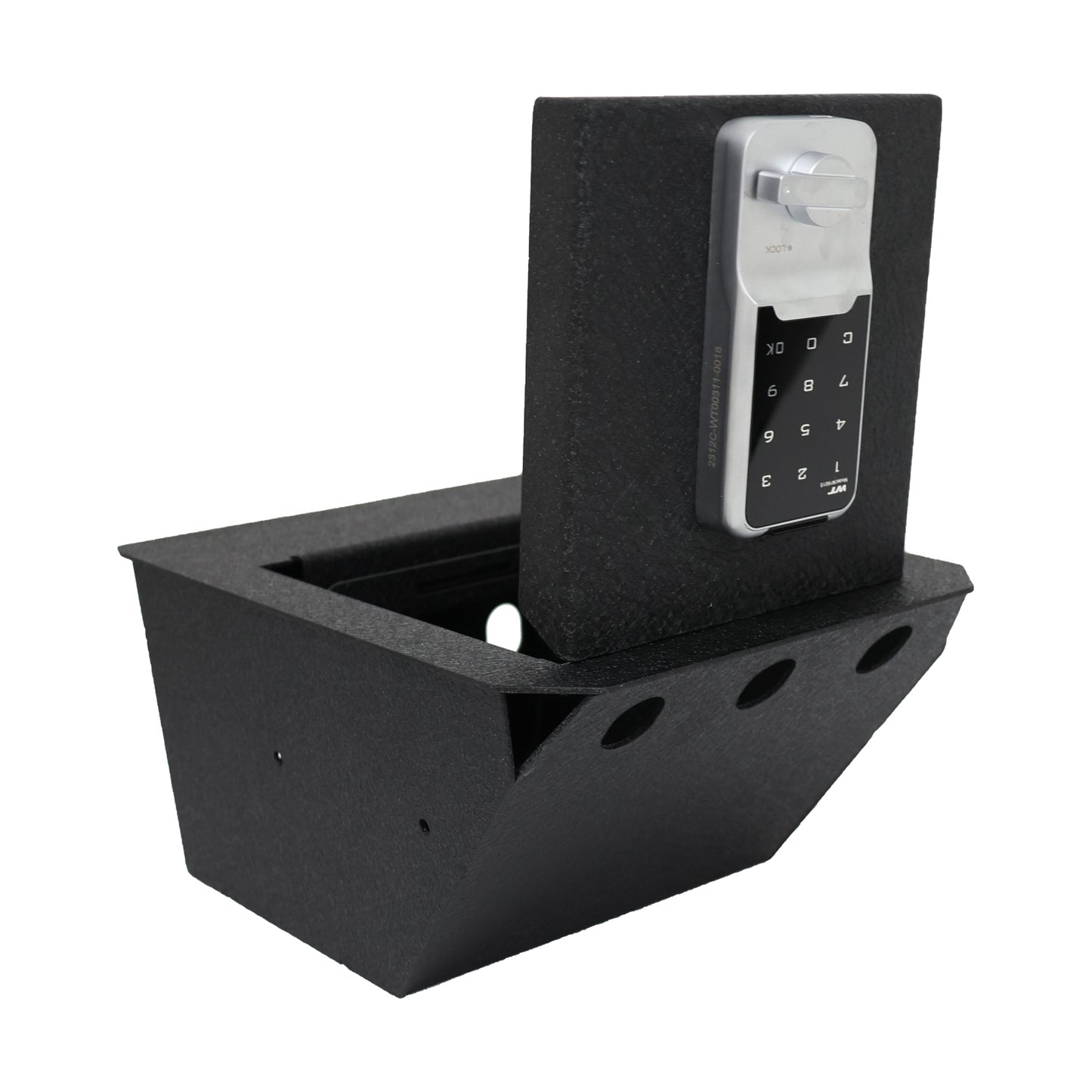 Console Safe Vault Box for Tesla Cybertruck (Electronic Keypad Lock): 2024-2025