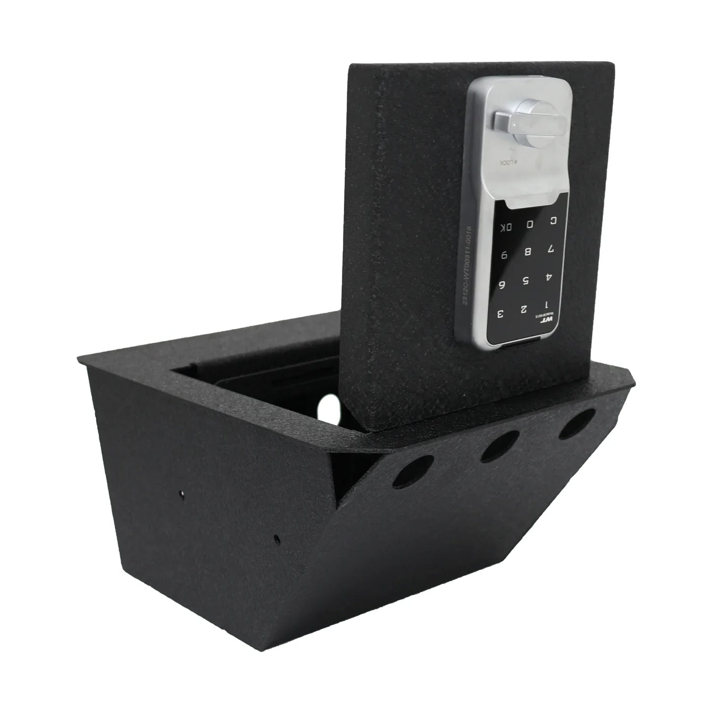 Console Safe Vault Box for Tesla Cybertruck (Electronic Keypad Lock): 2024-2026