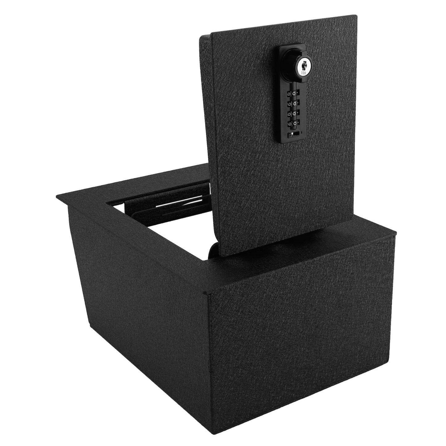 Pro Console Safe Vault Box for Honda Ridgeline (4-Digit Combo Lock with Key): 2016-2023