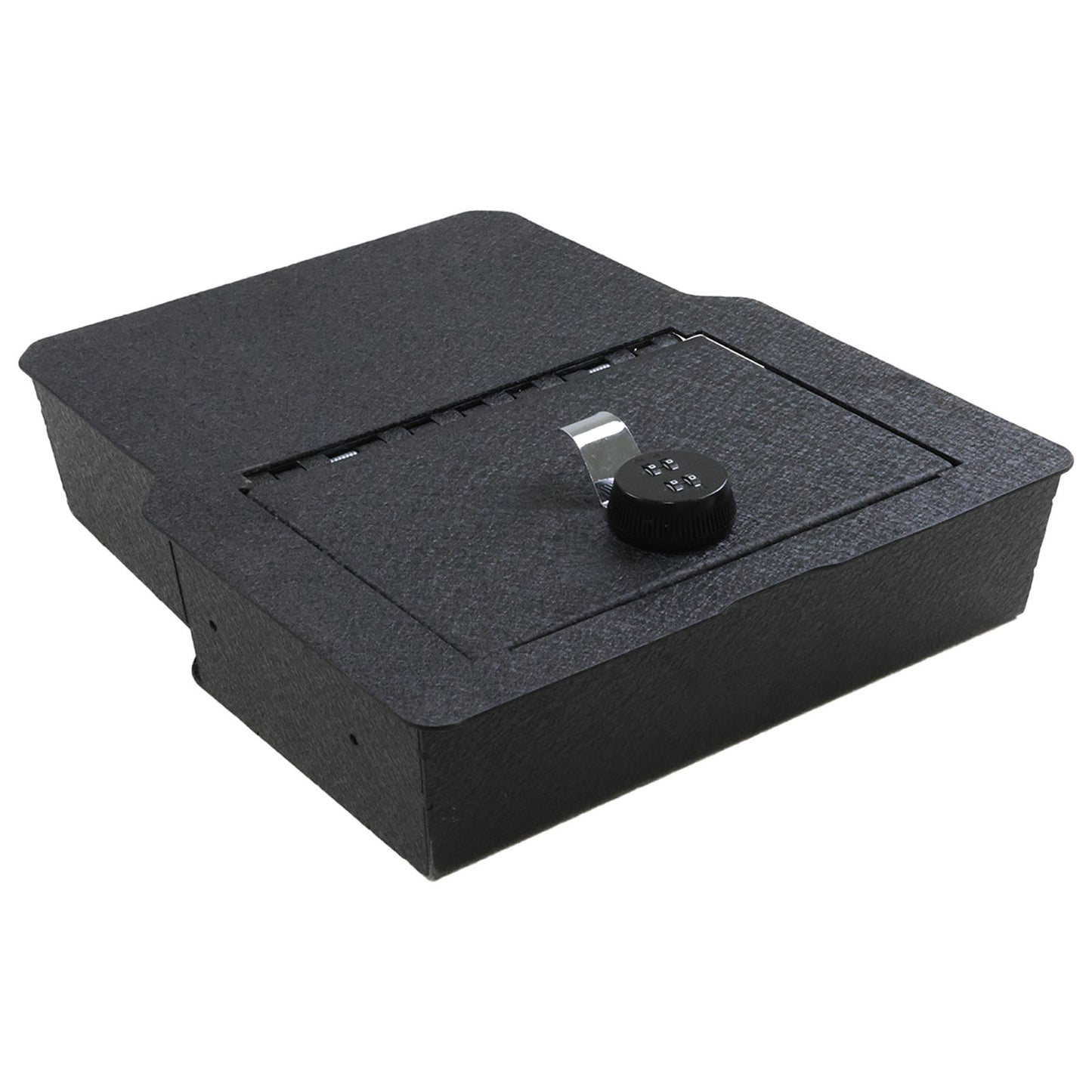 Underseat Console Safe Vault Box for Dodge Ram 1500 (4-Digit Combo Lock): 2020-2024