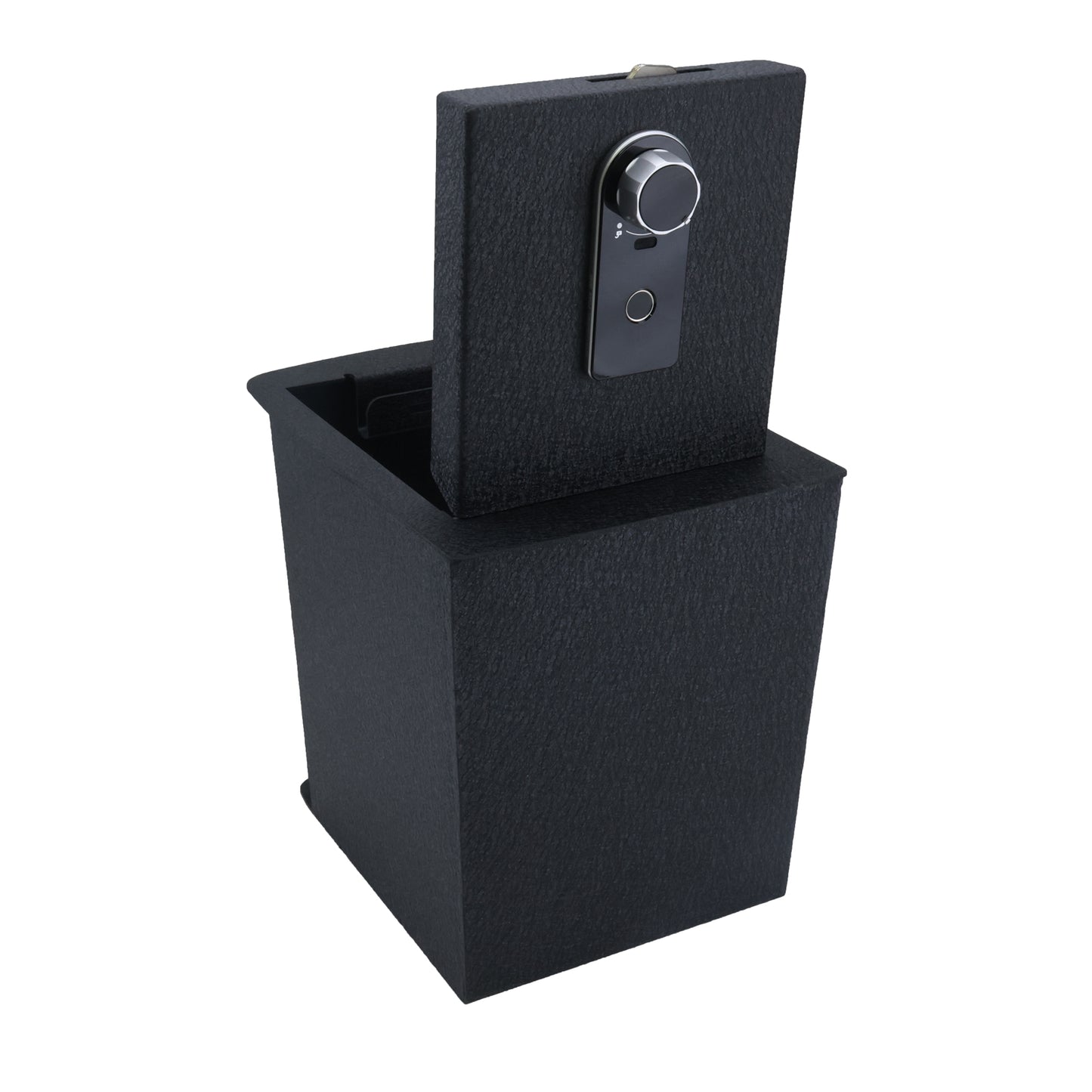 Console Safe Vault Box for Kia Telluride (Fingerprint Lock with Key): 2019-2025
