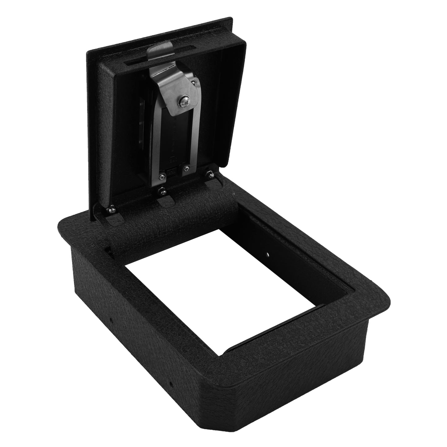 Pro Console Safe Vault Box for Hyundai Santafe (Fingerprint Lock with Key): 2024-2025
