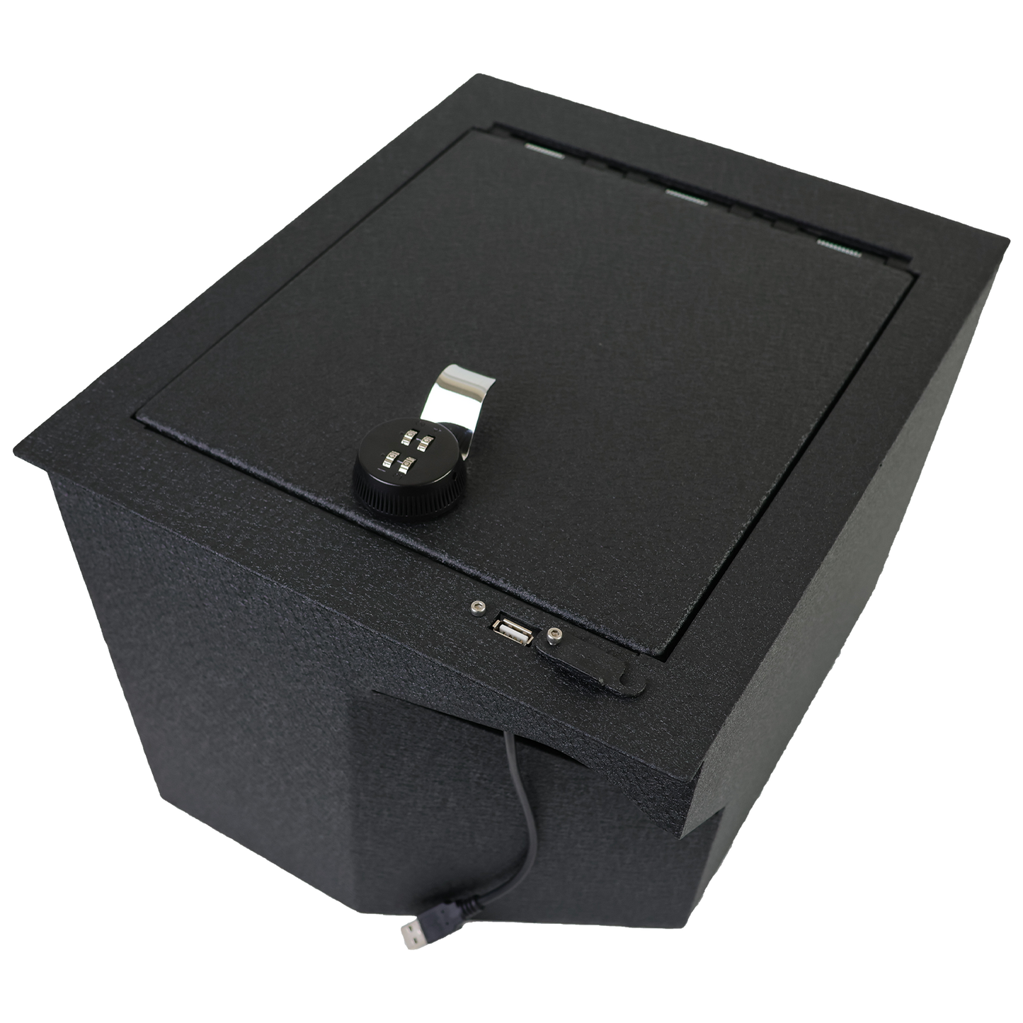 Console Safe Vault Box for Toyota Tundra (4-Digit Combo Lock): 2014-2021