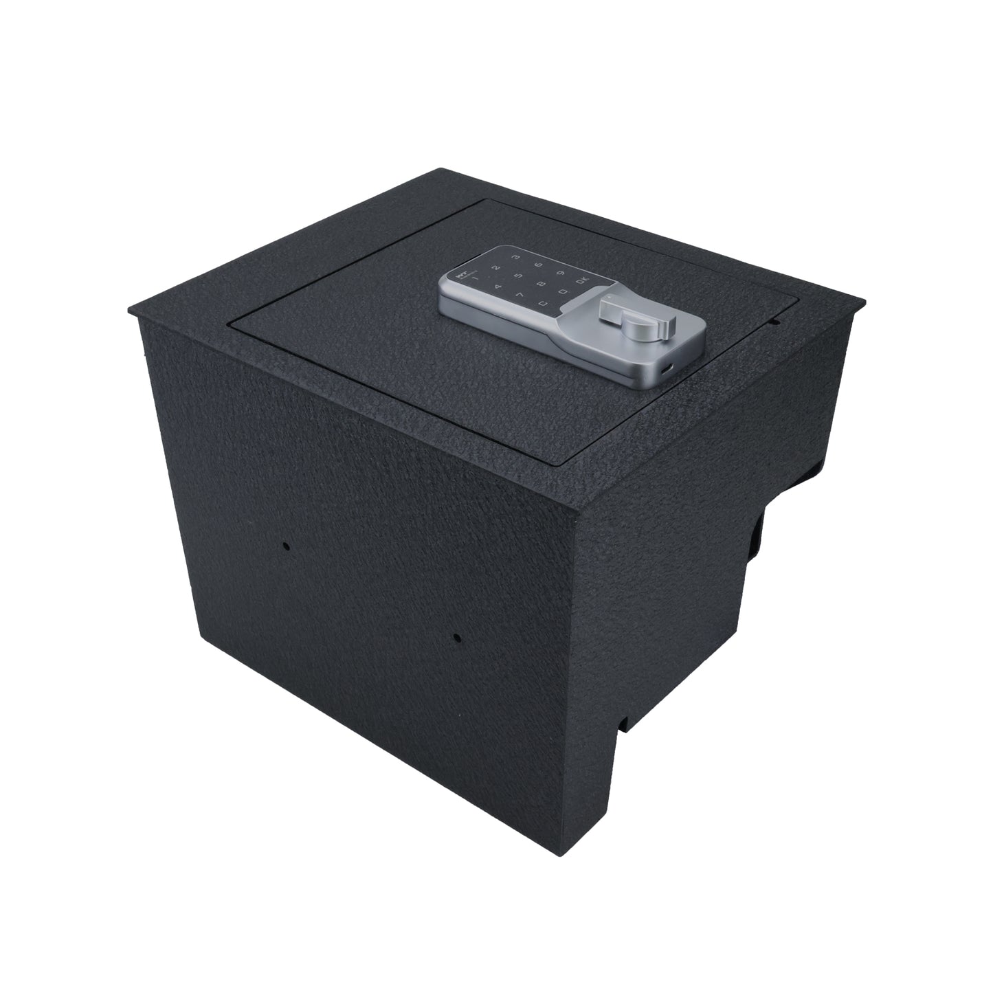 Pro Console Safe Vault Box for Nissan Titan (Electronic Keypad Lock): 2016-2025