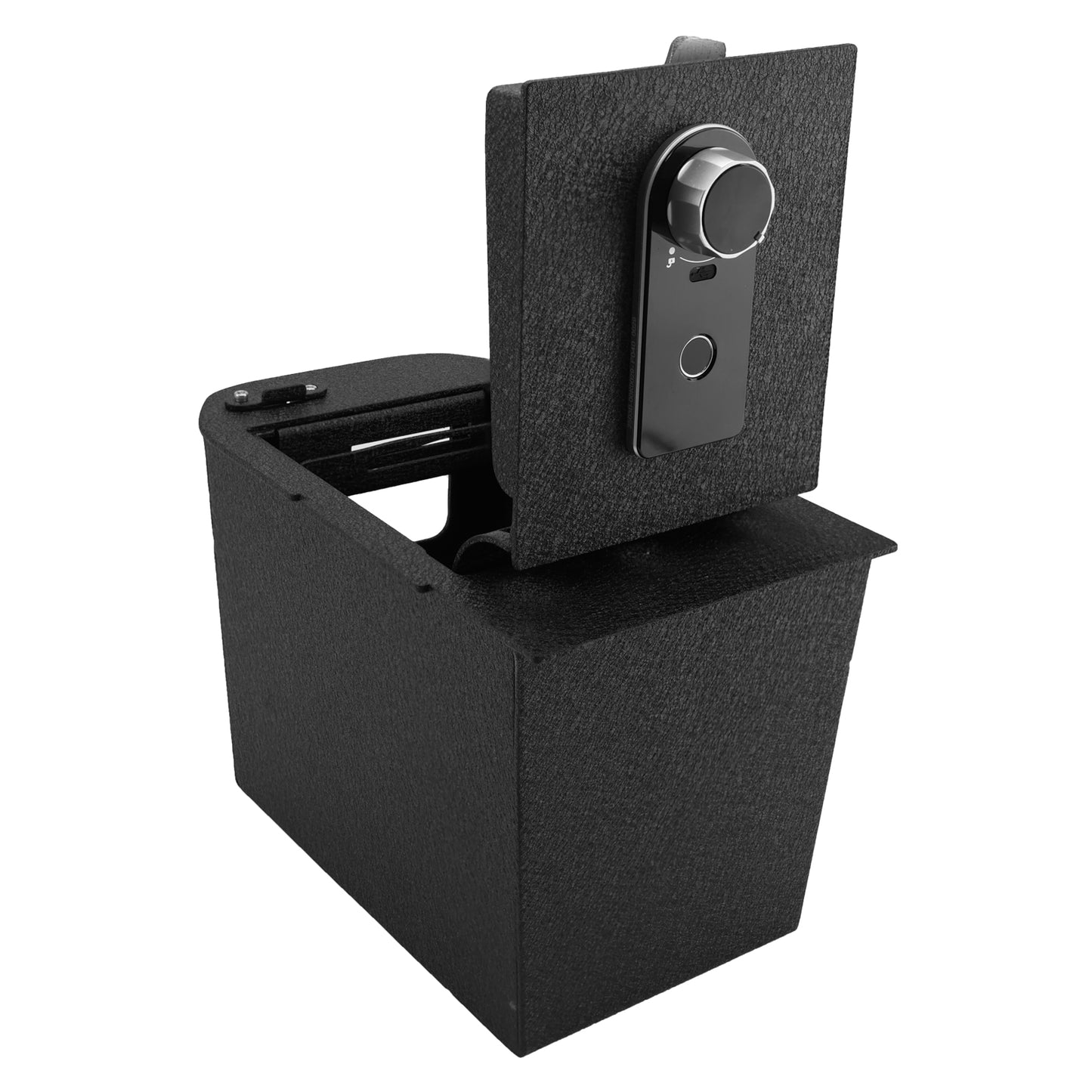 Pro Console Safe Vault Box for Toyota RAV4 (Fingerprint Lock with Key): 2019-2025