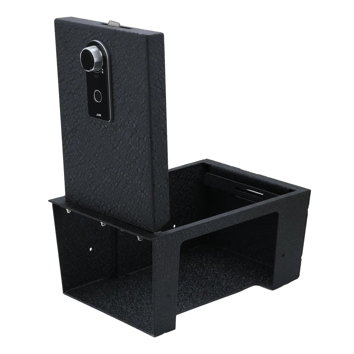 Console Safe Vault Box for Lincoln Aviator (Fingerprint Lock with Key): 2019-2026