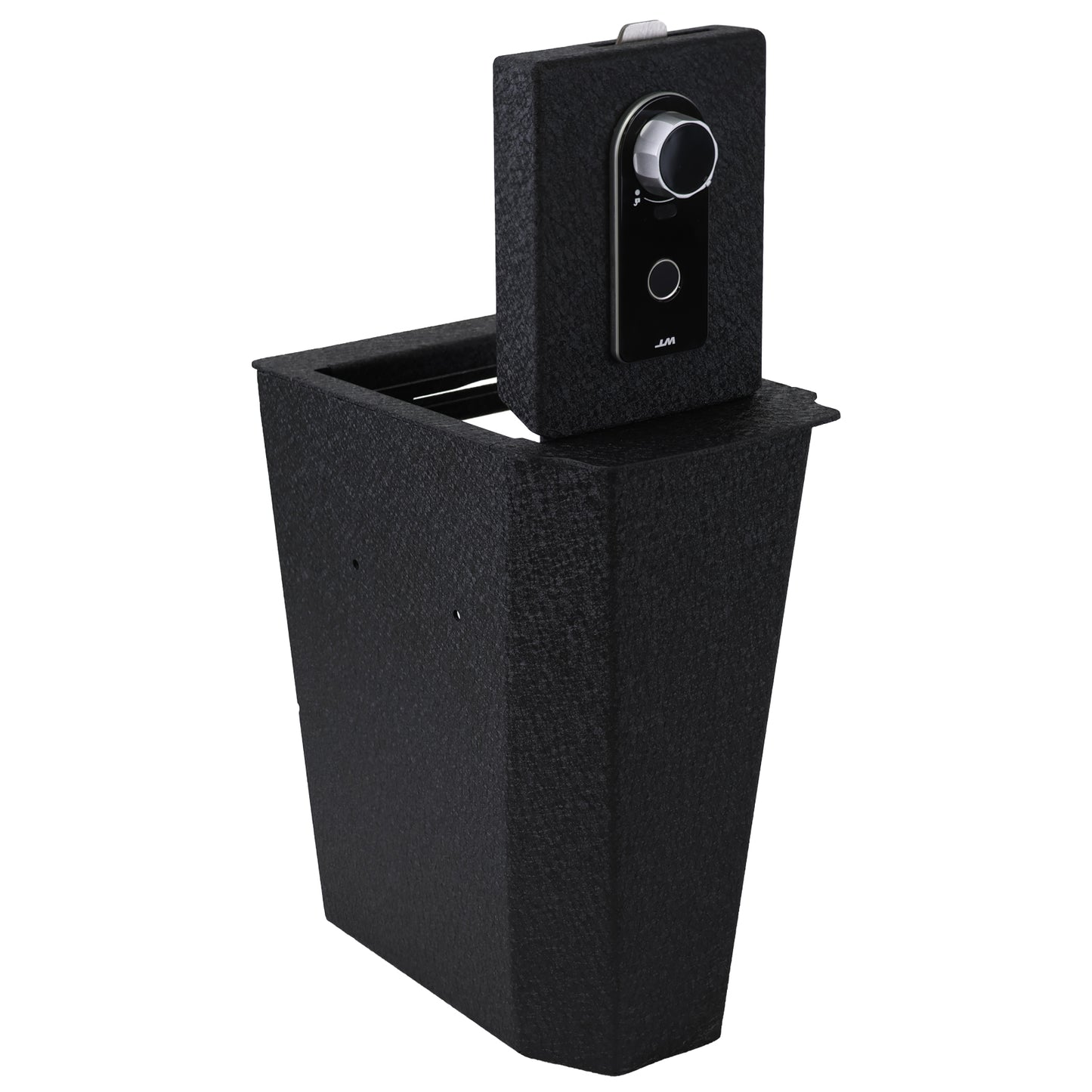 Console Safe Vault Box for GMC Canyon (Fingerprint Lock with Key): 2015-2022