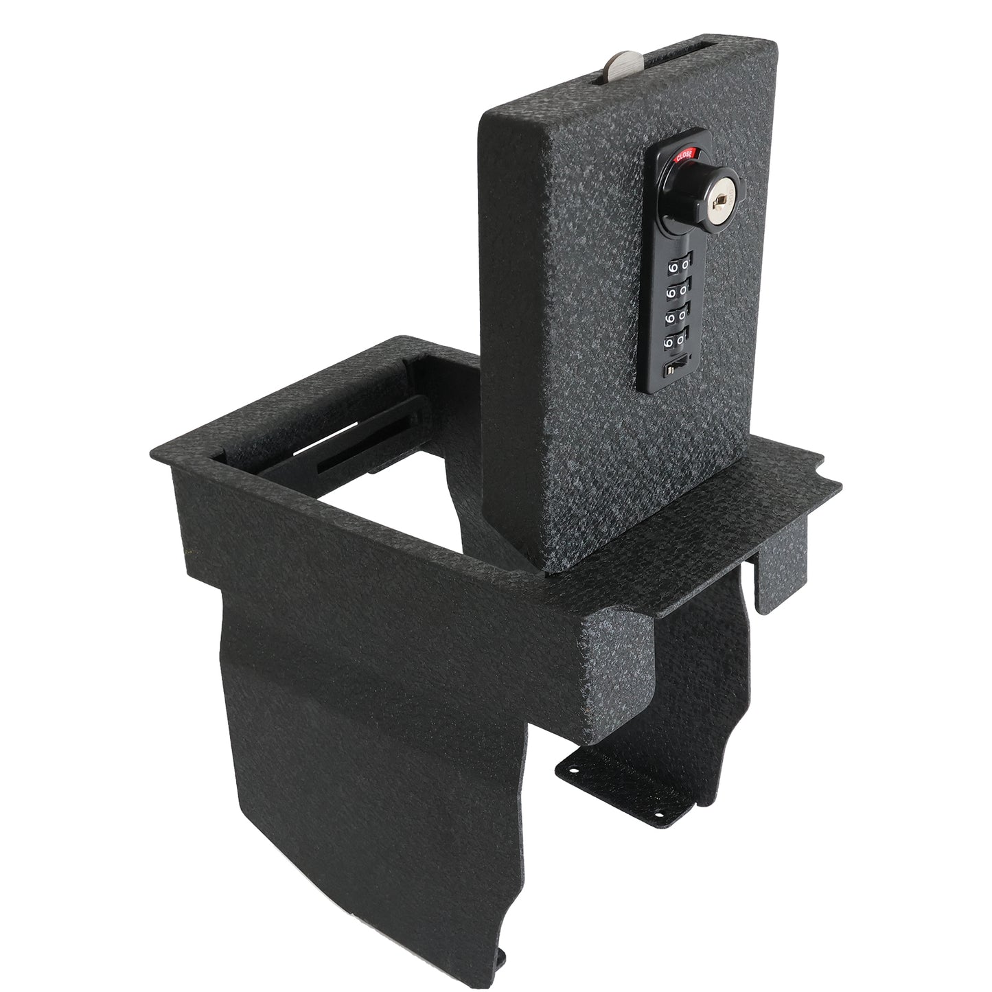 Console Safe Vault Box for Lincoln MKC (4-Digit Combo Lock with Key): 2015-2019