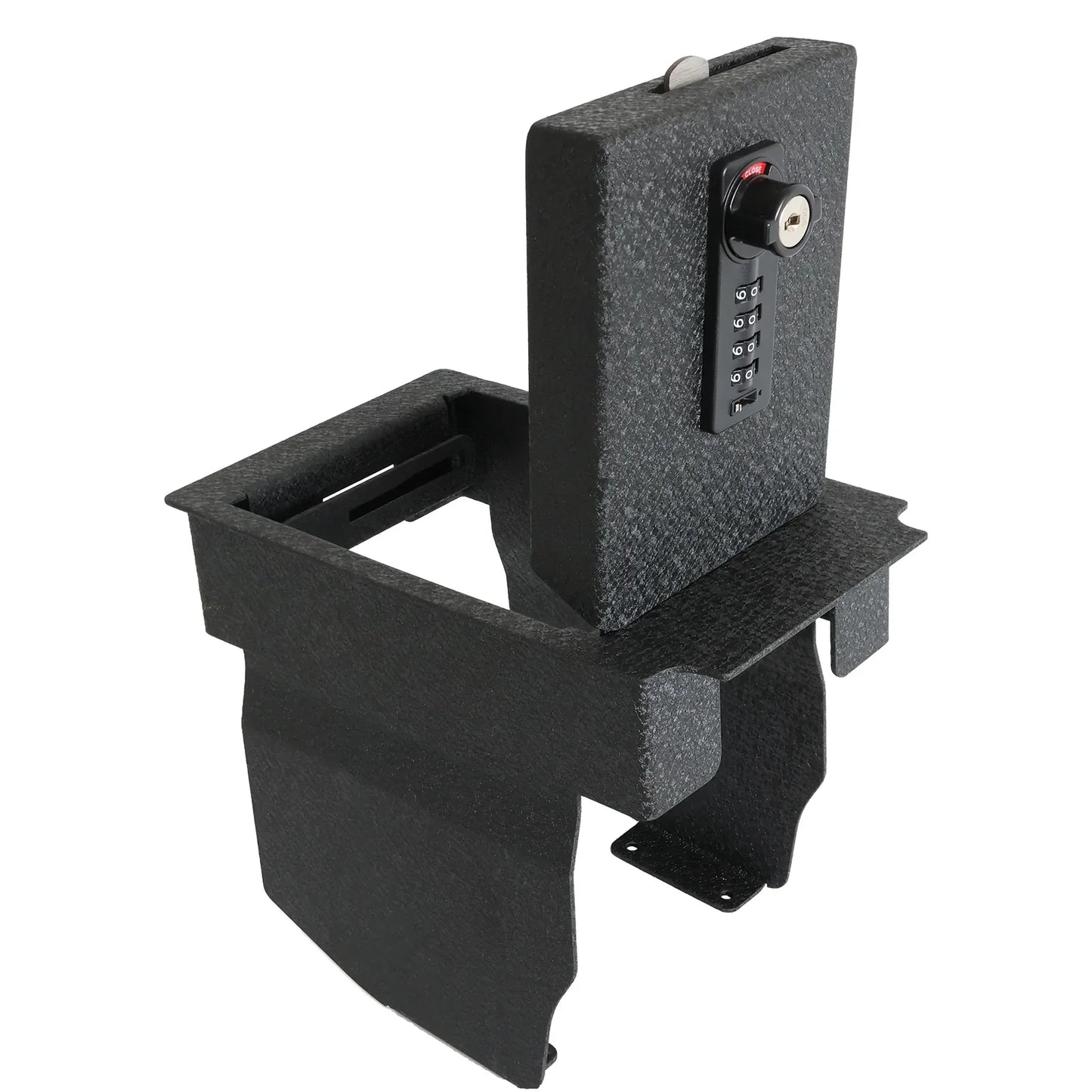 Console Safe Vault Box for Lincoln MKC (4-Digit Combo Lock with Key): 2015-2019