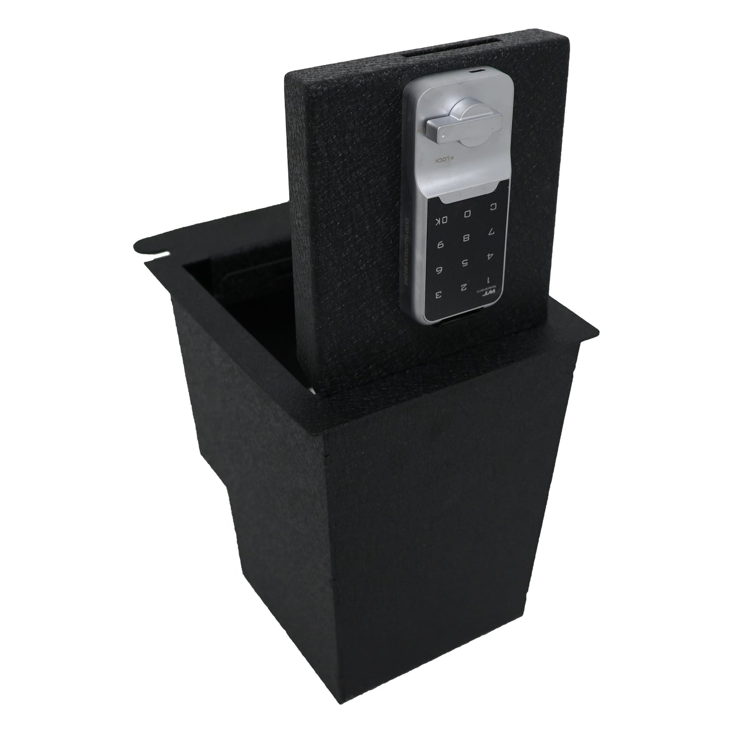 Console Safe Vault Box for Toyota 4Runner (Electronic Keypad Lock): 2010-2024