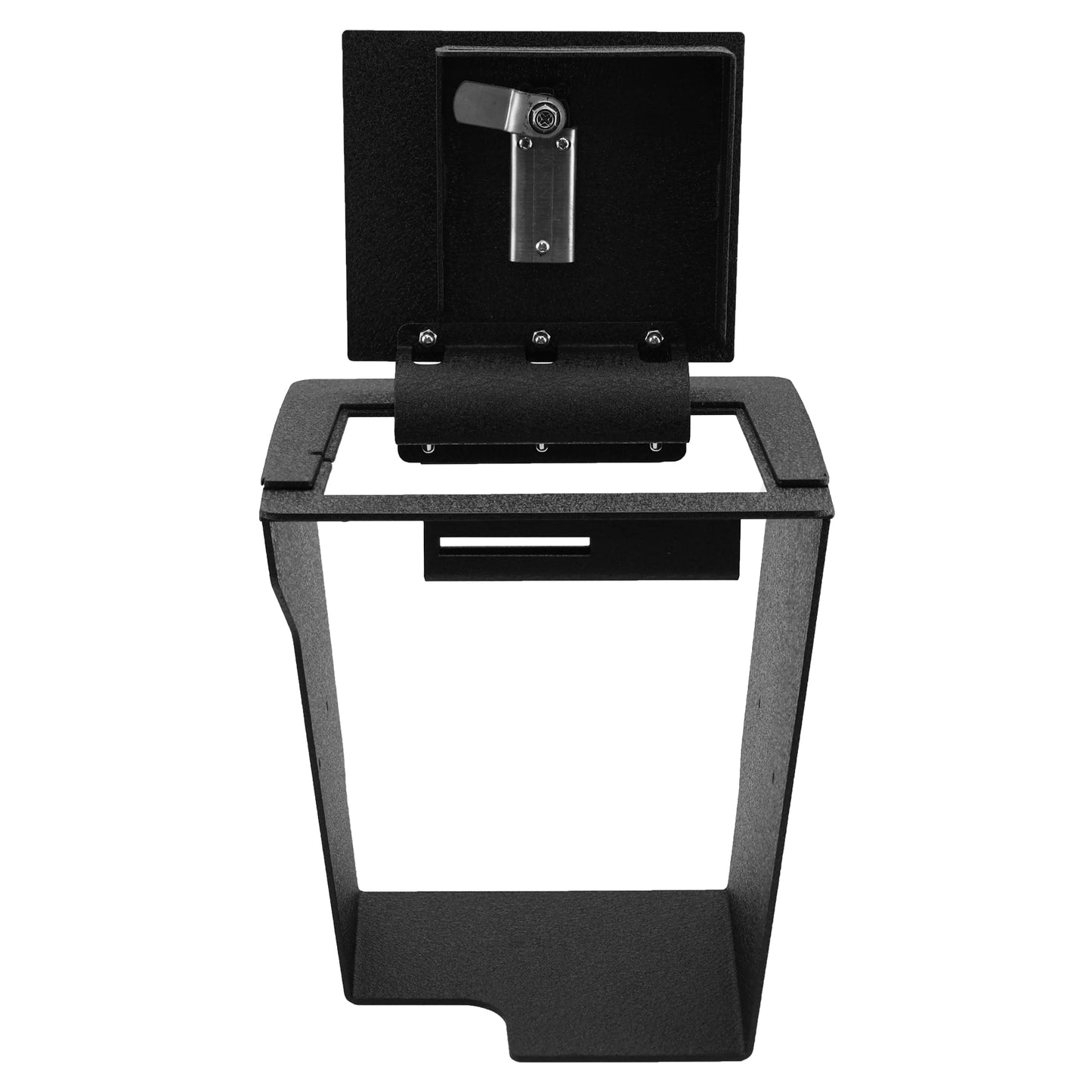Pro Console Safe Vault Box for Nissan Frontier (4-Digit Combo Lock with Key): 2022-2025