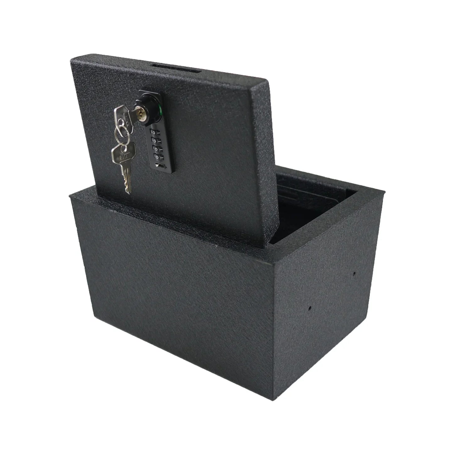 Console Safe Vault Box for Cadillac Escalade (4-Digit Combo Lock with Key): 2021-2026