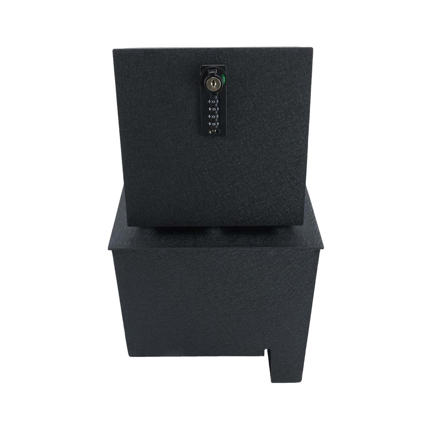 Pro Console Safe Vault Box for Nissan Titan (4-Digit Combo Lock with Key): 2016-2025