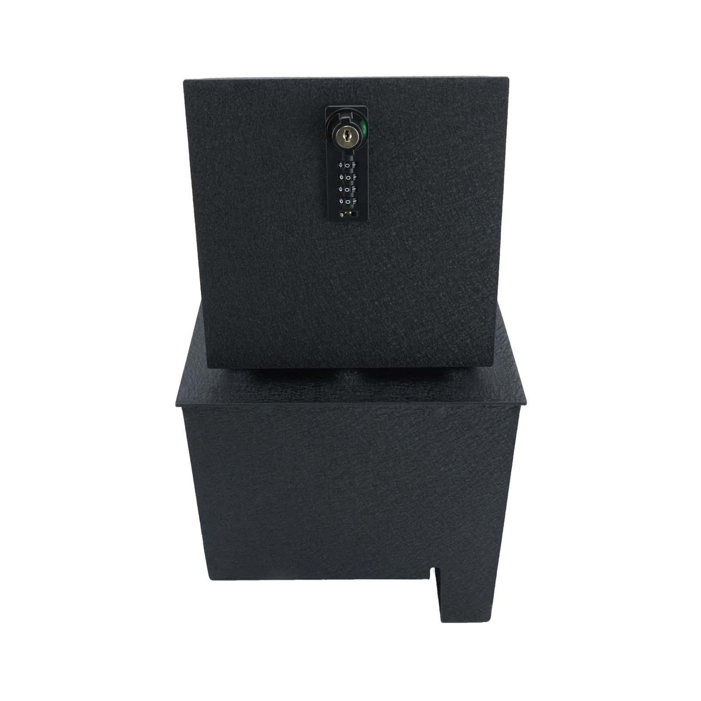Pro Console Safe Vault Box for Nissan Titan (4-Digit Combo Lock with Key): 2016-2025