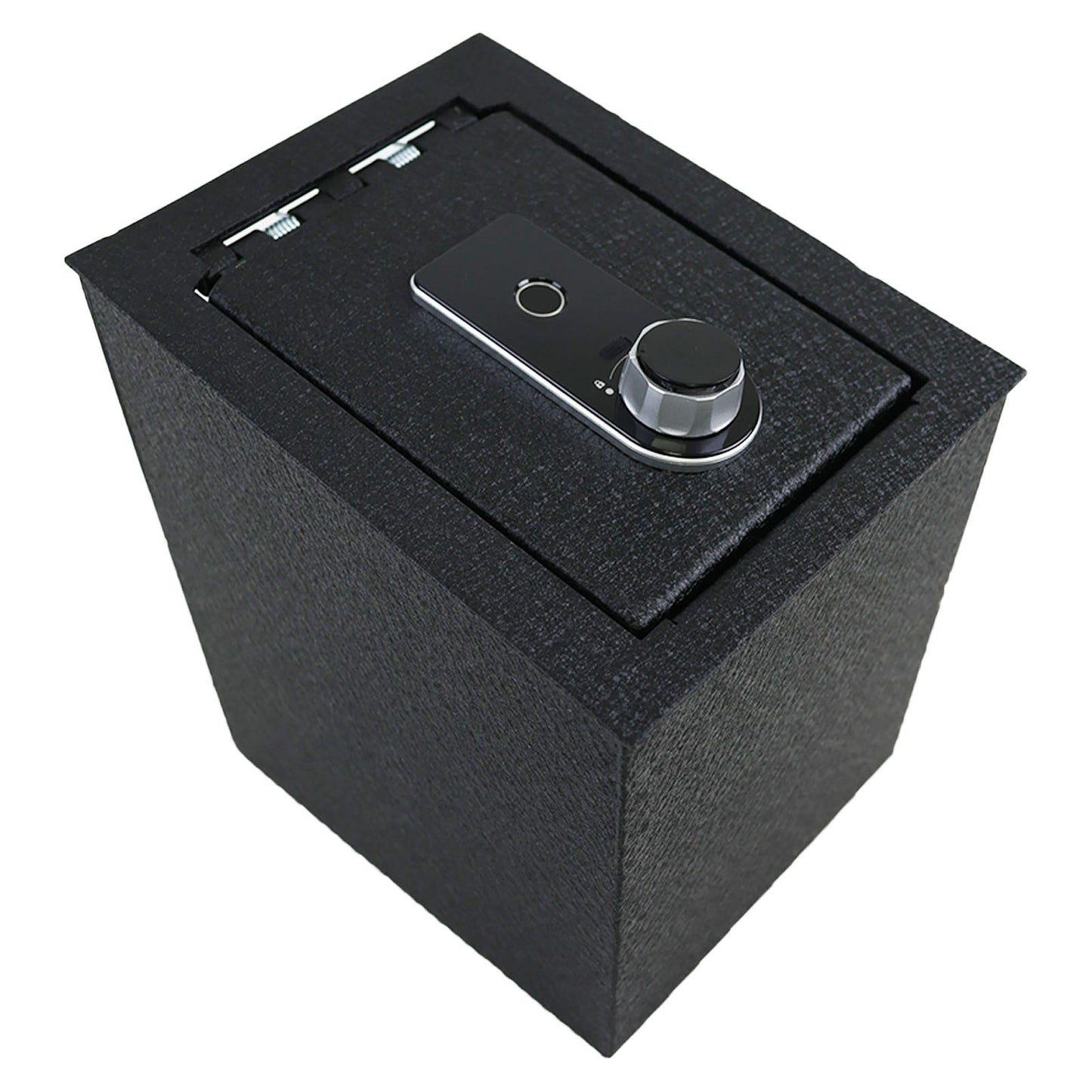 Console Safe Vault Box for Hyundai Tucson Not Limted (Fingerprint Lock with Key): 2022-2024