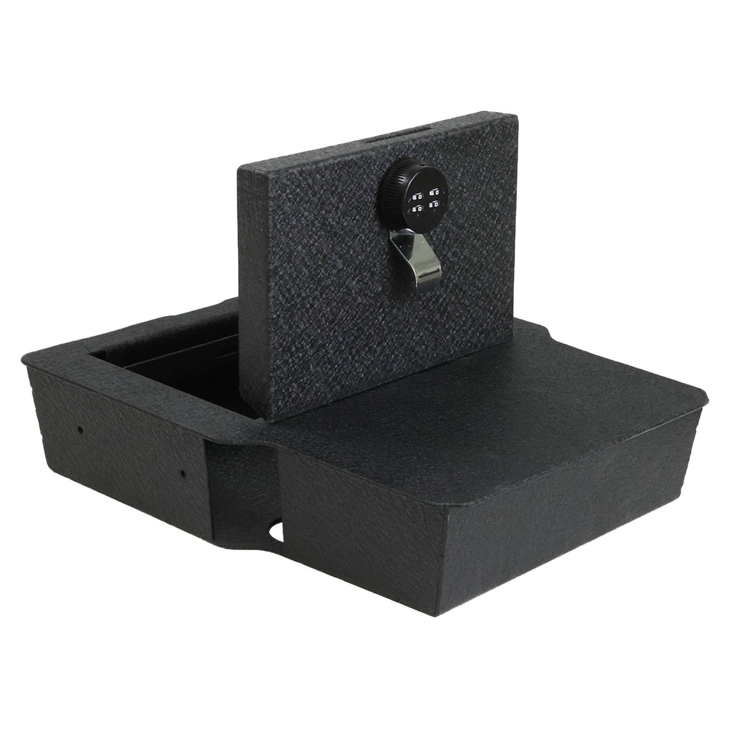 Underseat Console Safe Vault Box for Dodge Ram 1500 (4-Digit Combo Lock): 2020-2024