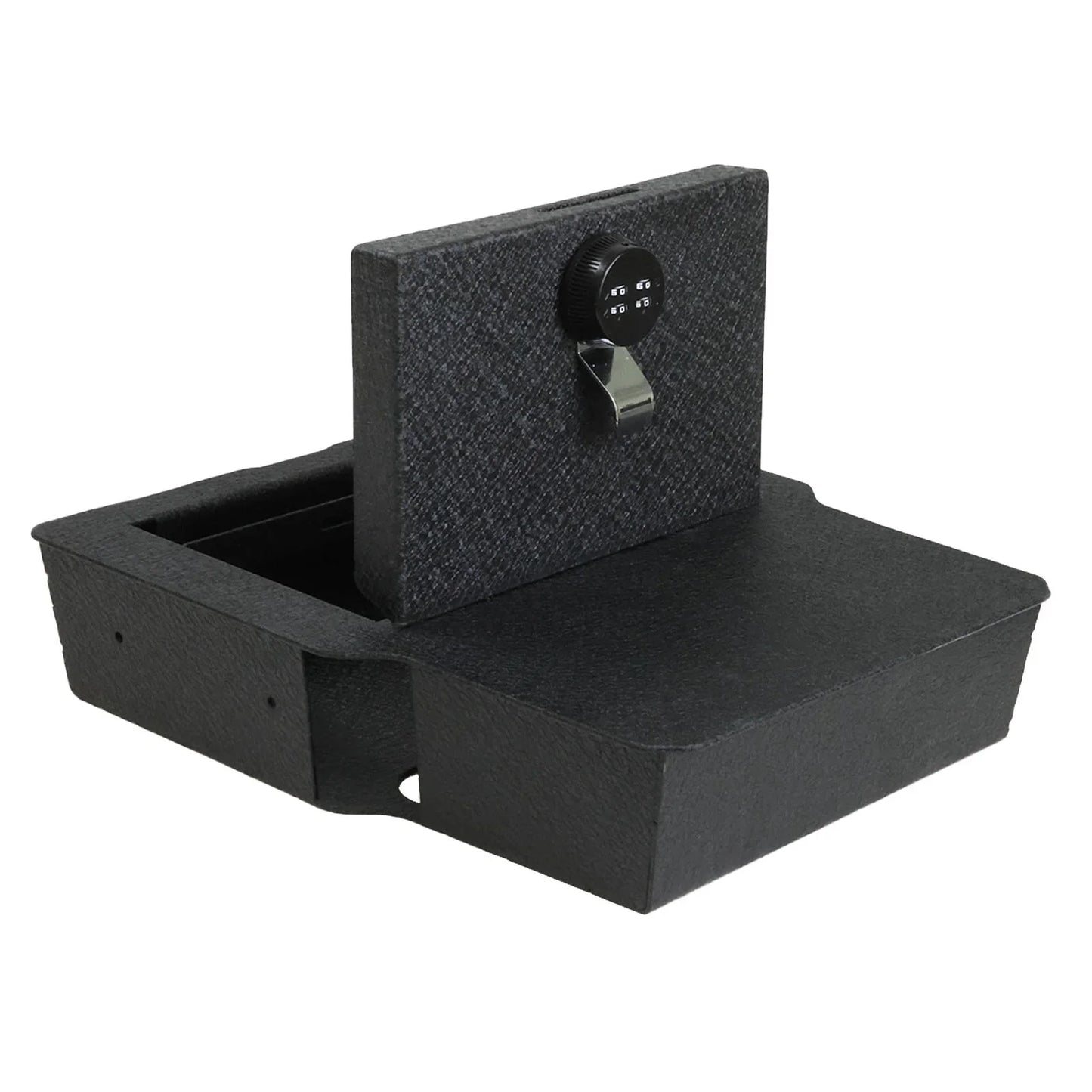 Underseat Console Safe Vault Box for Dodge Ram 1500 (4-Digit Combo Lock): 2019-2026