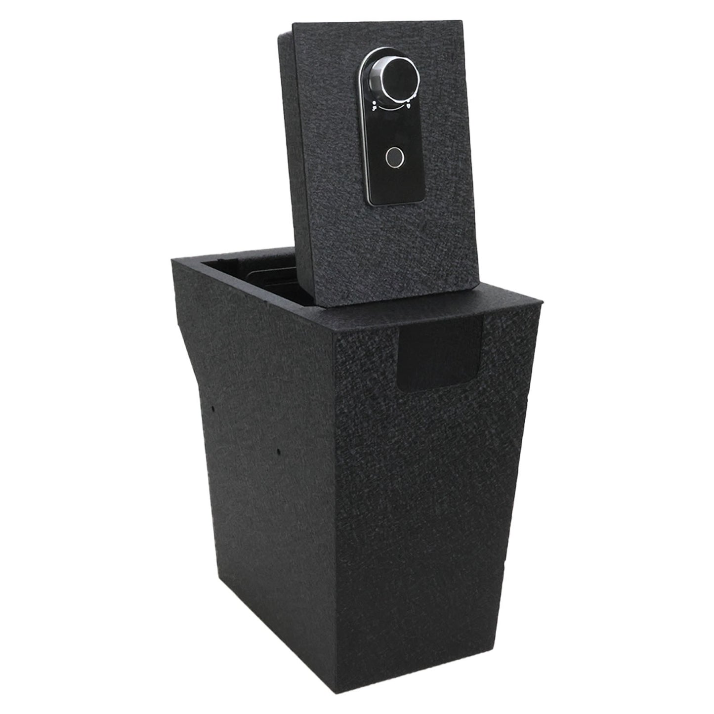Console Safe Vault Box for Chevrolet Equinox (Fingerprint Lock with Key): 2018-2024