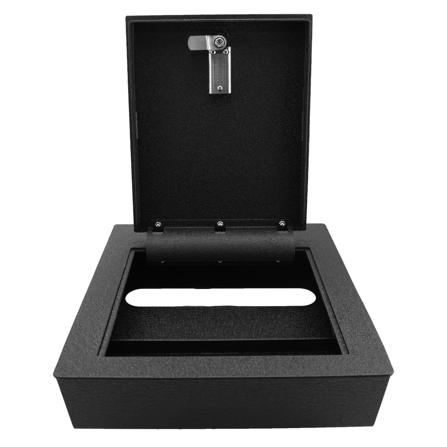 Pro Underseat Console Safe Vault Box for Chevrolet Silverado 1500 (4-Digit Combo Lock with Key): 2014-2018