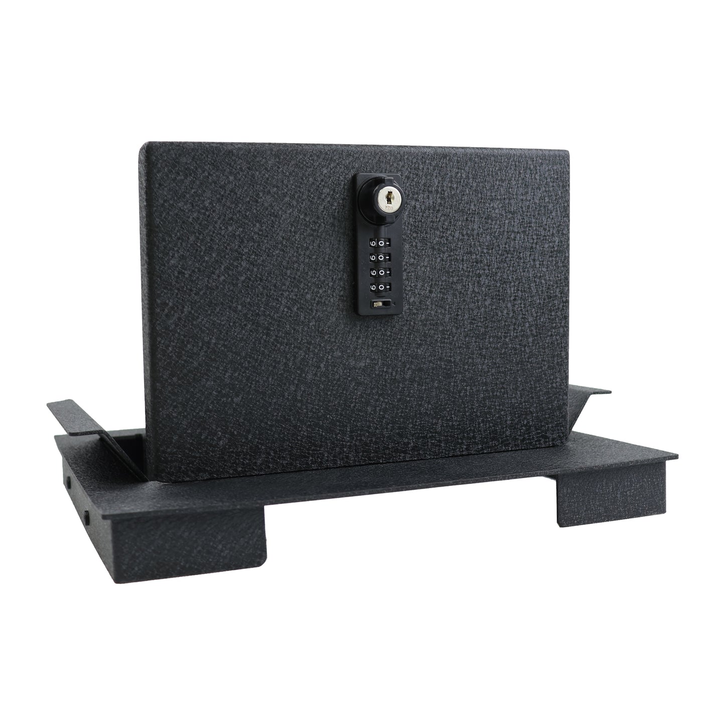 Console Safe Vault Box for Ford F250 Super Duty (4-Digit Combo Lock with Key): 2023-2025