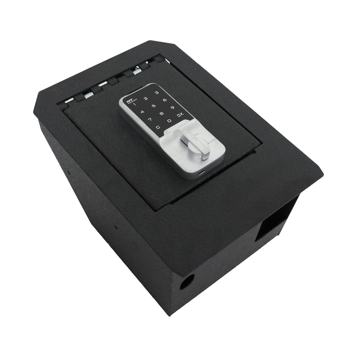 Console Safe Vault Box for Tesla Cybertruck (Electronic Keypad Lock): 2024-2025