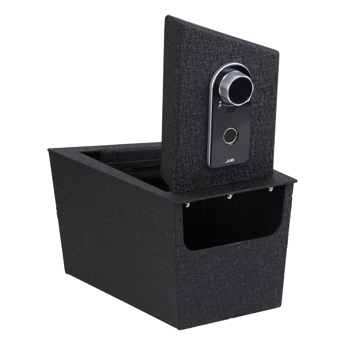 Console Safe Vault Box for Hyundai Elantra SEL (Fingerprint Lock with Key): 2021-2023