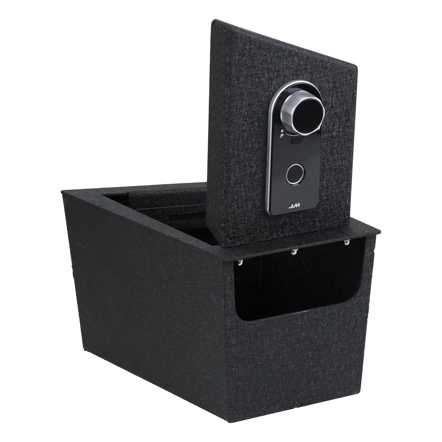 Console Safe Vault Box for Hyundai Elantra SEL (Fingerprint Lock with Key): 2021-2023