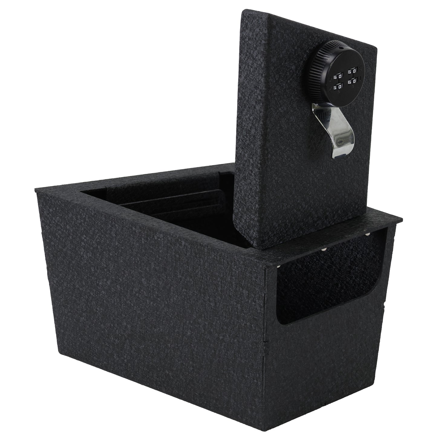 Console Safe Vault Box for Hyundai Elantra Limited (4-Digit Combo Lock with Key): 2021-2025
